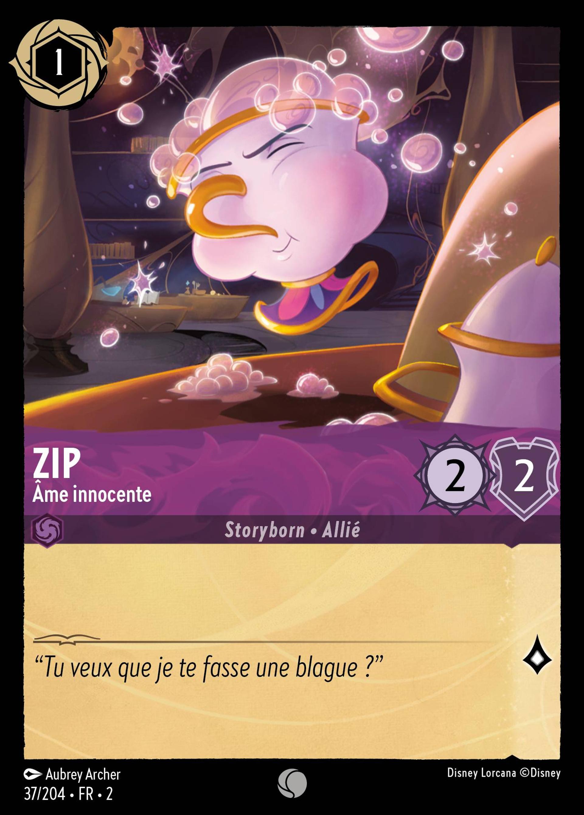 Zip - Âme innocente — Rise of the Floodborn — Lorcana