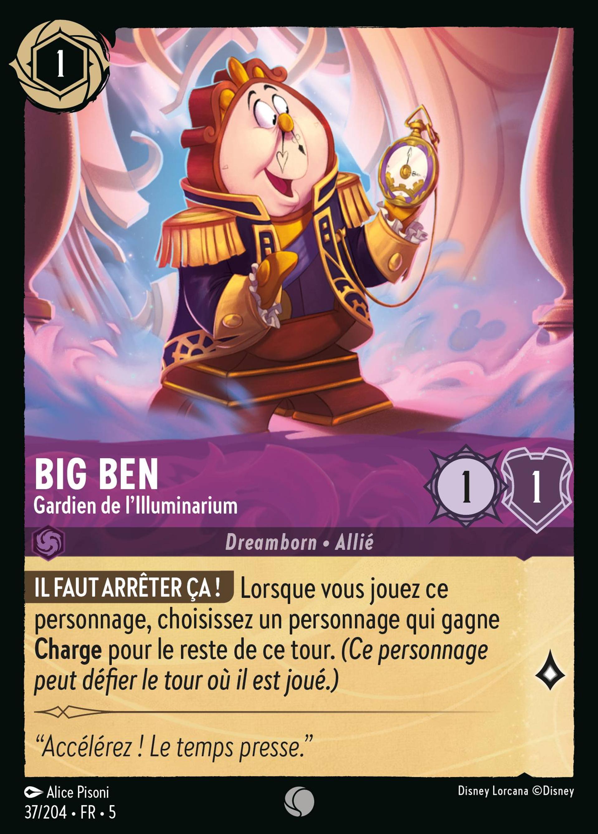 Big Ben - Gardien de l'Illuminarium — Shimmering Skies — Lorcana