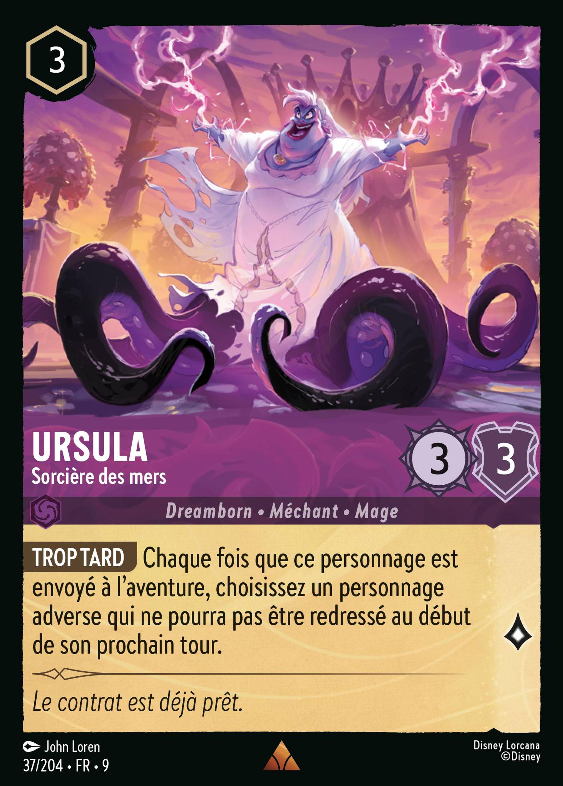 Ursula - Sorcière des mers — Fabled — Lorcana