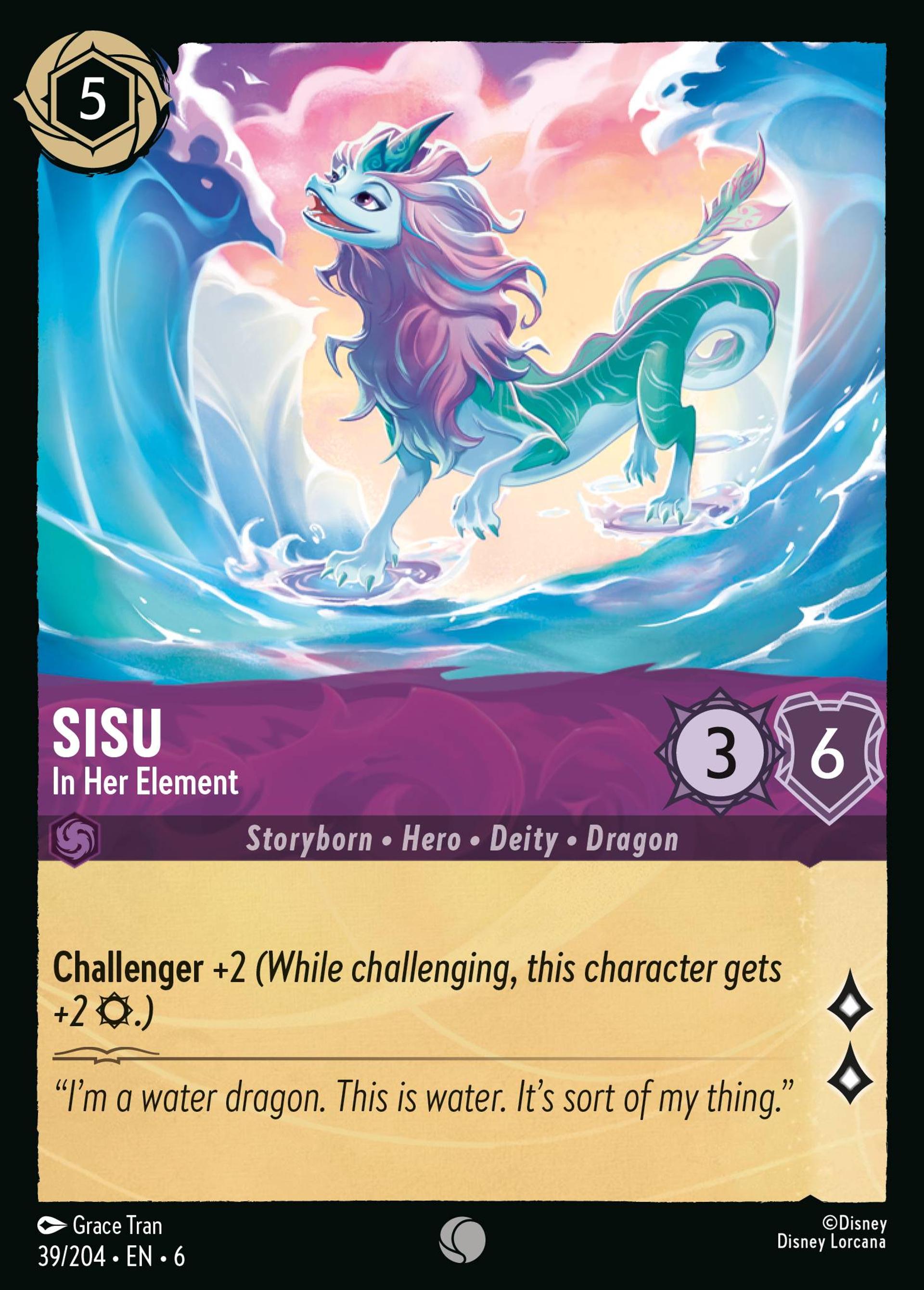 Sisu - In Her Element — Azurite Sea — Lorcana