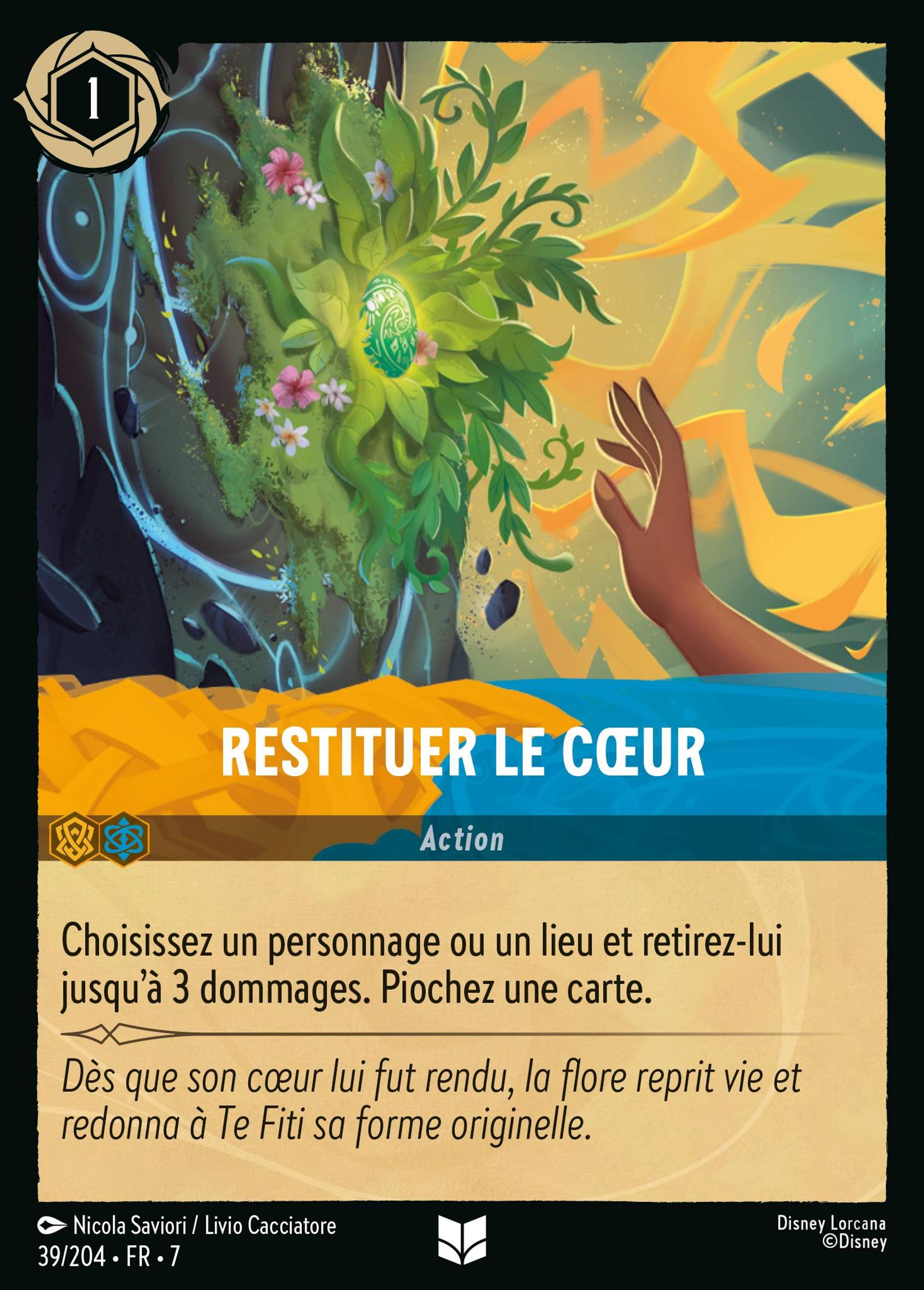 Restituer le Cœur — Archazia's Island — Lorcana