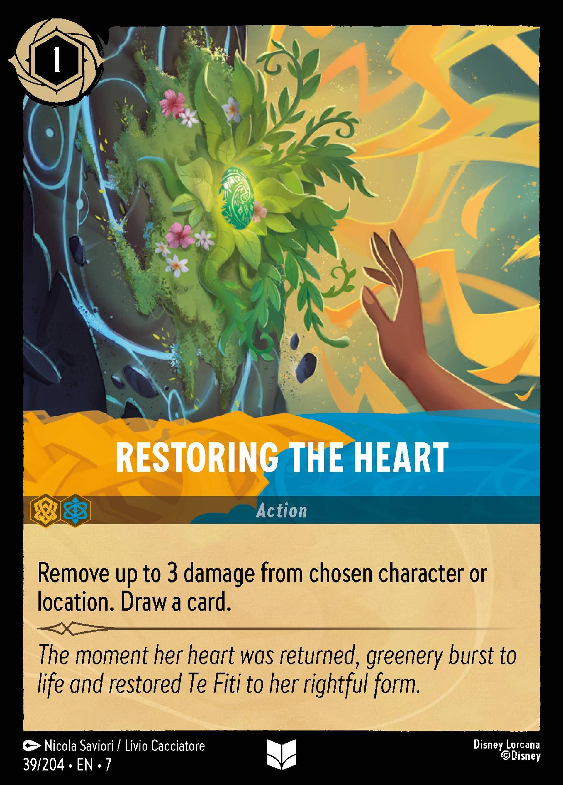 Restituer le Cœur — Archazia's Island — Lorcana