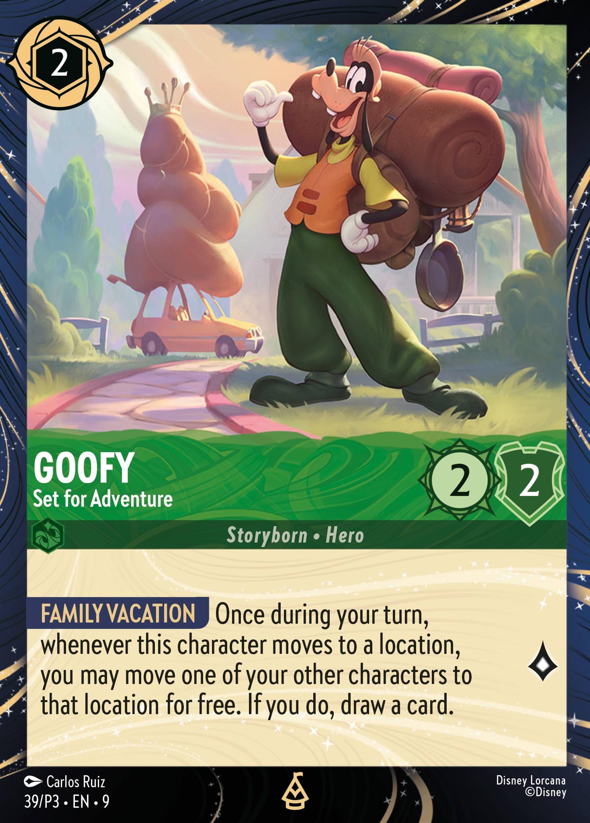 Goofy - Set for Adventure — Promos - Year 3 — Lorcana