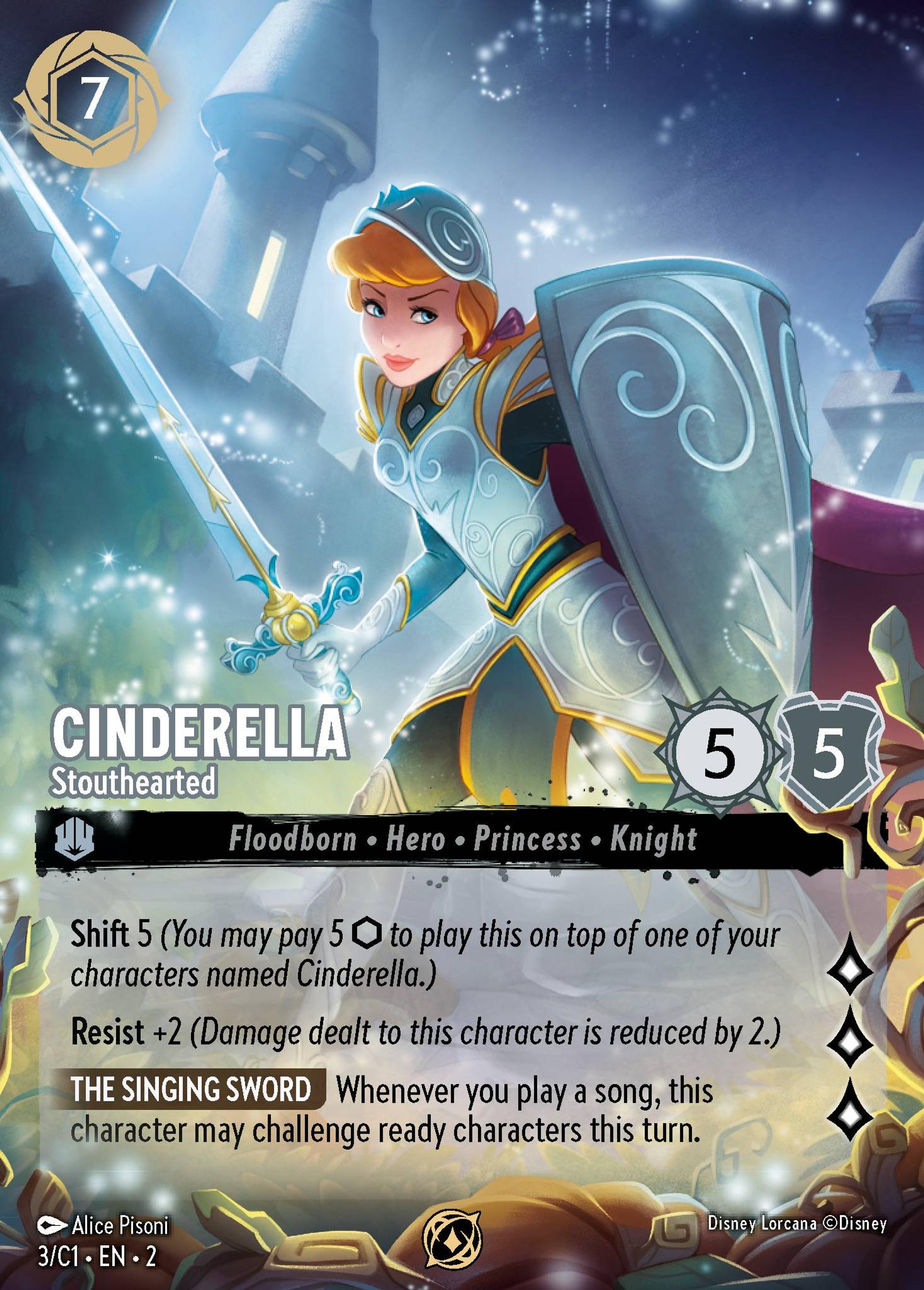 Cinderella - Stouthearted — Challenge Promos — Lorcana