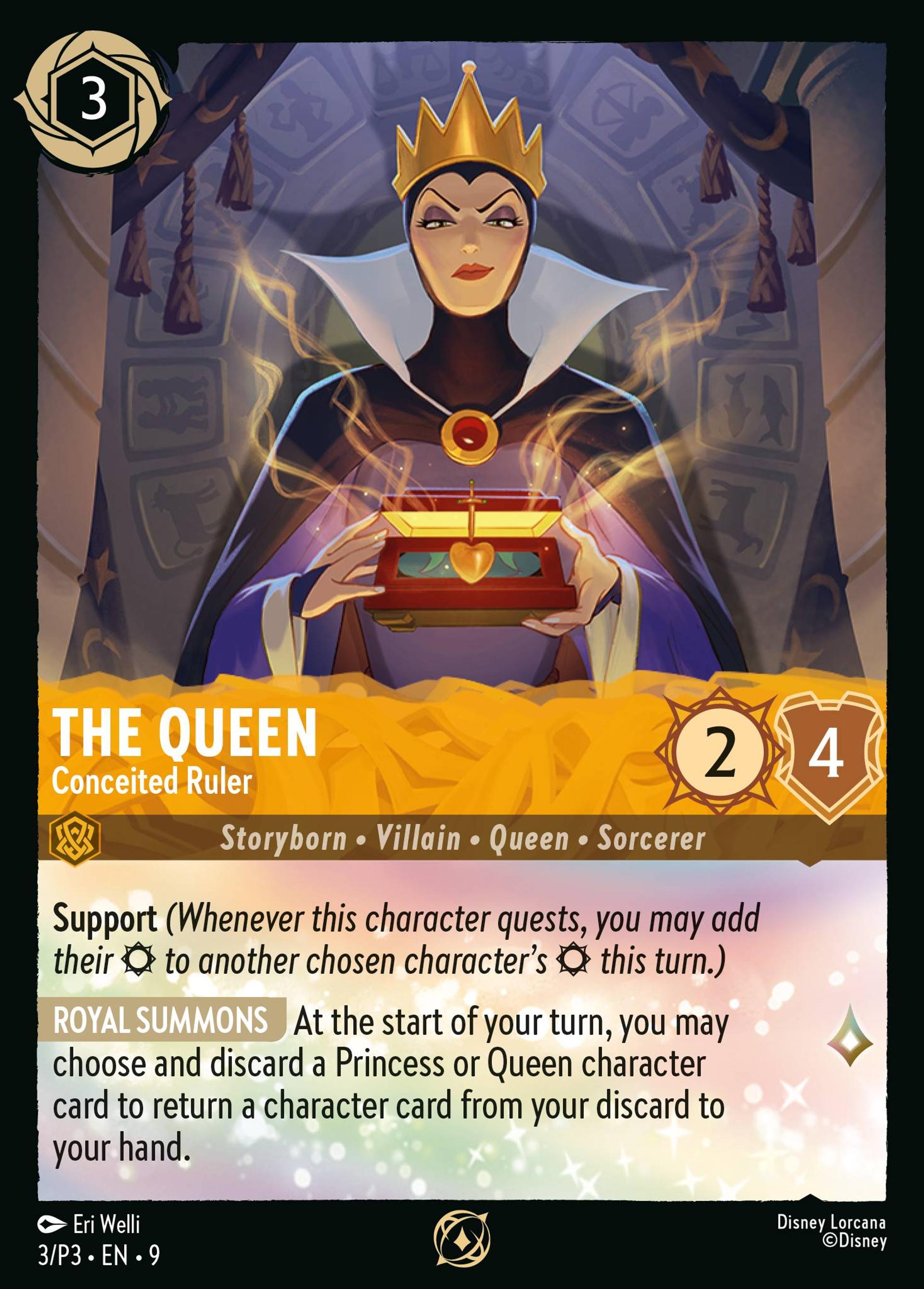 The Queen - Conceited Ruler — Promos - Year 3 — Lorcana