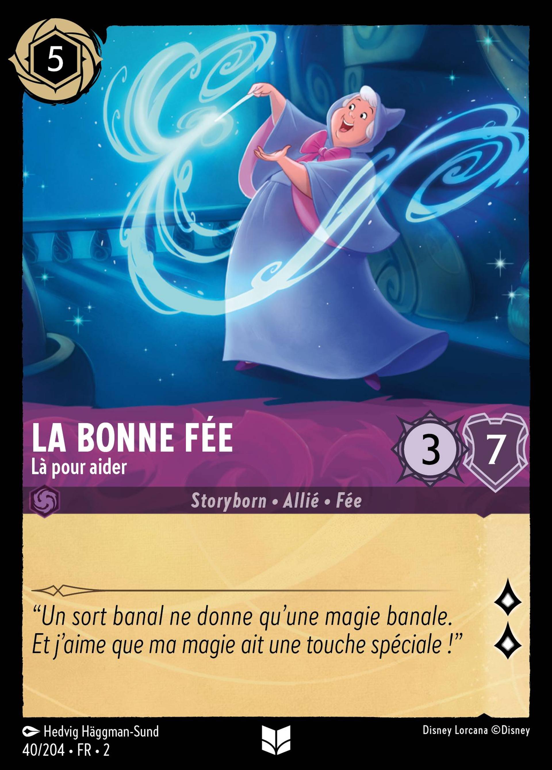 La Bonne Fée - Là pour aider — Rise of the Floodborn — Lorcana