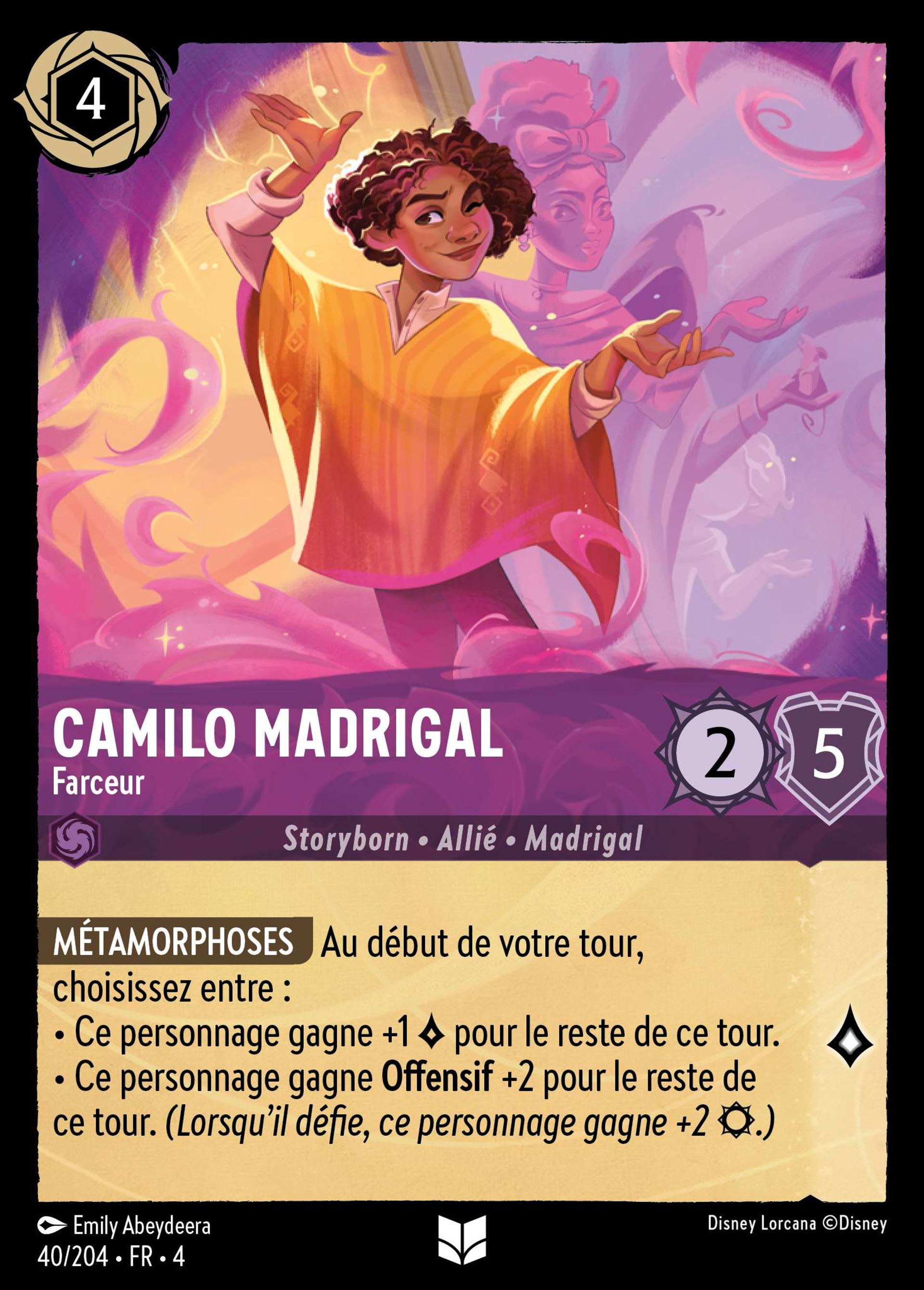 Camilo Madrigal - Farceur — Ursula's Return — Lorcana