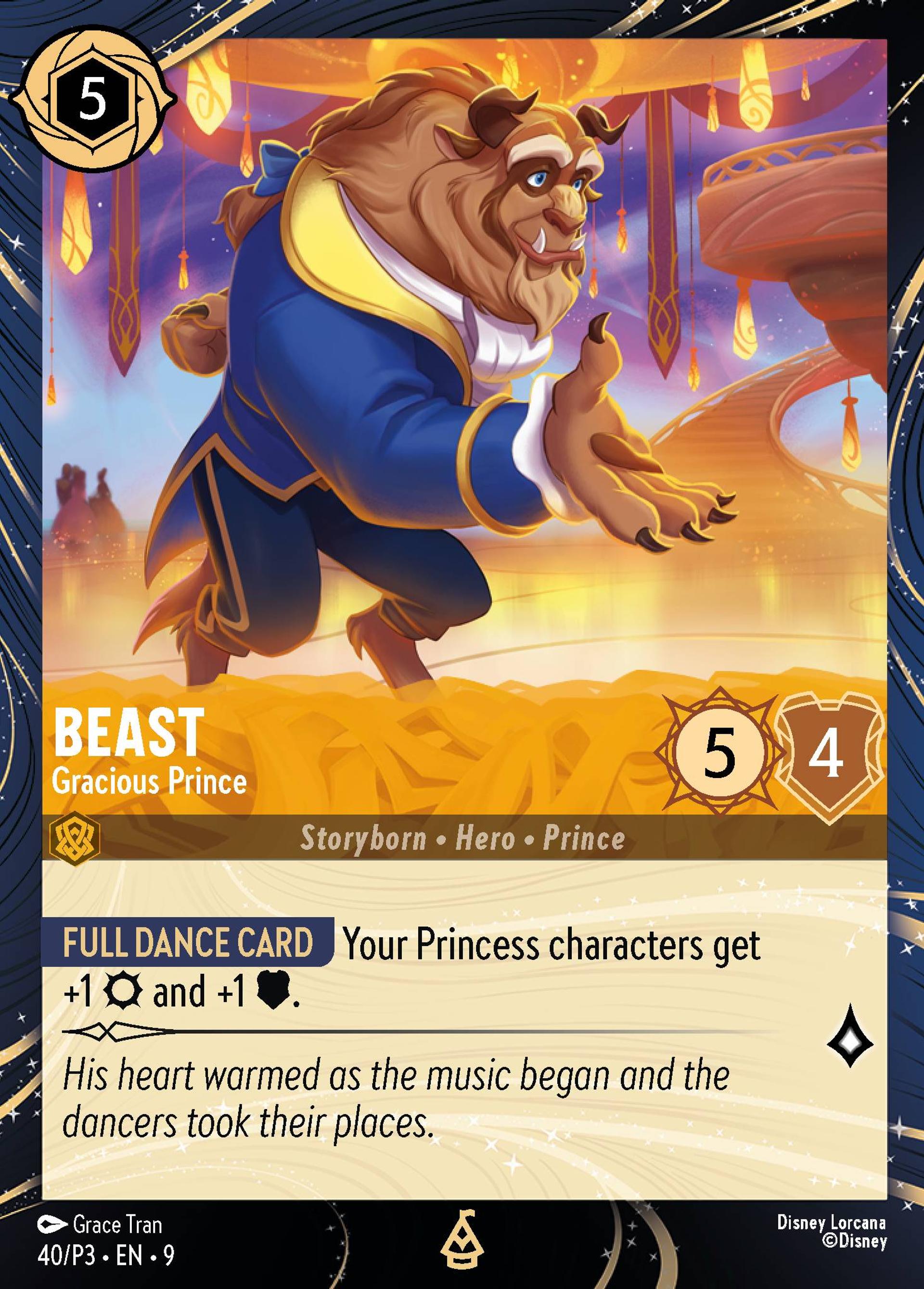 Beast - Gracious Prince — Promos - Year 3 — Lorcana