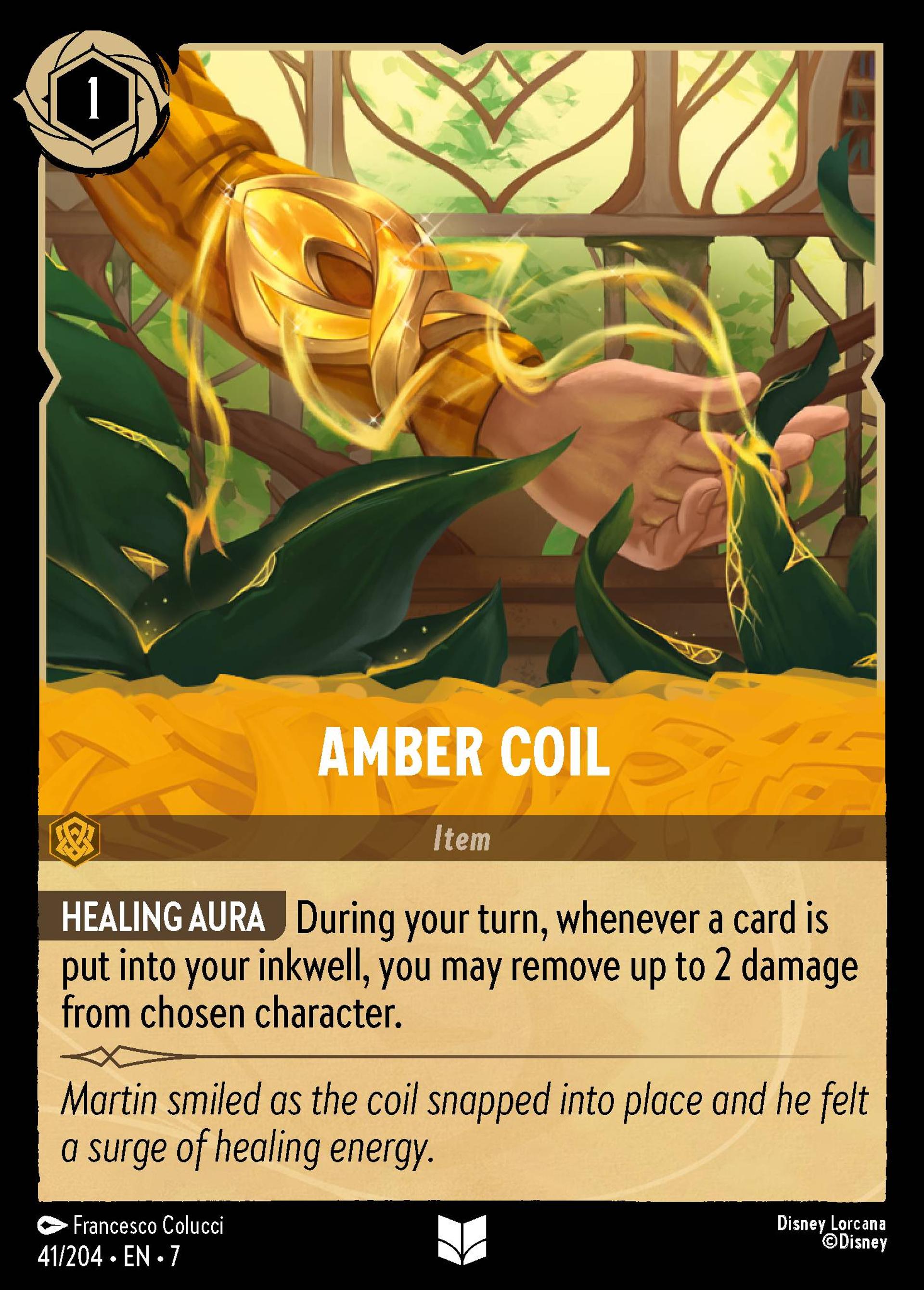 Spirale d'ambre — Archazia's Island — Lorcana