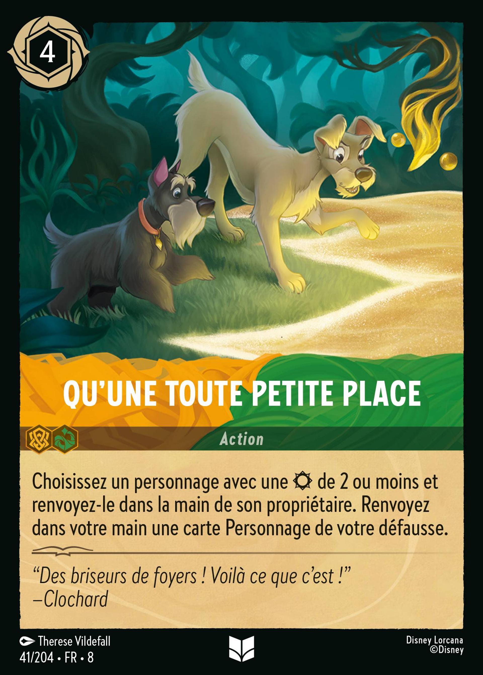 Qu'une toute petite place — The Reign of Jafar — Lorcana