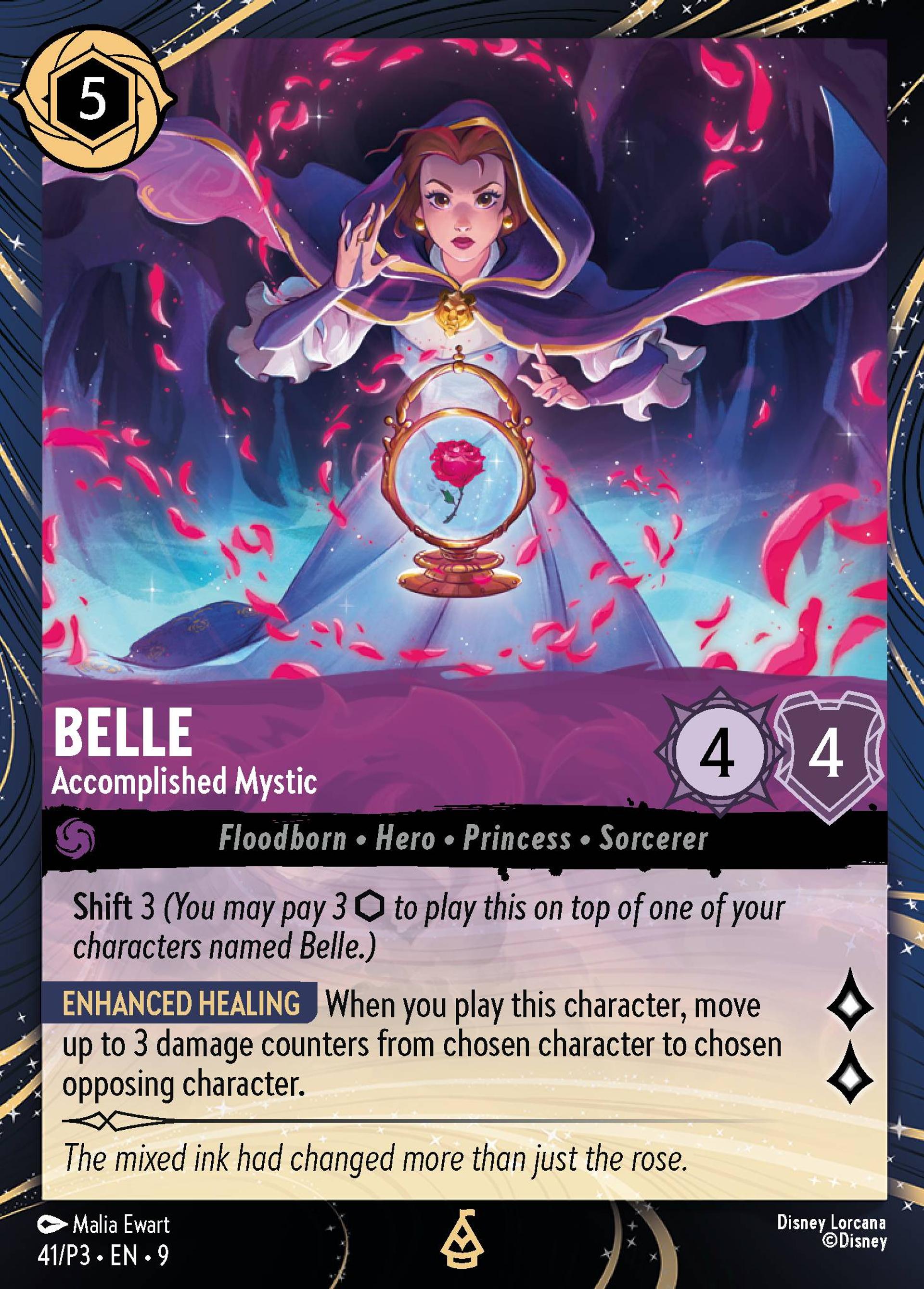 Belle - Accomplished Mystic — Promos - Year 3 — Lorcana