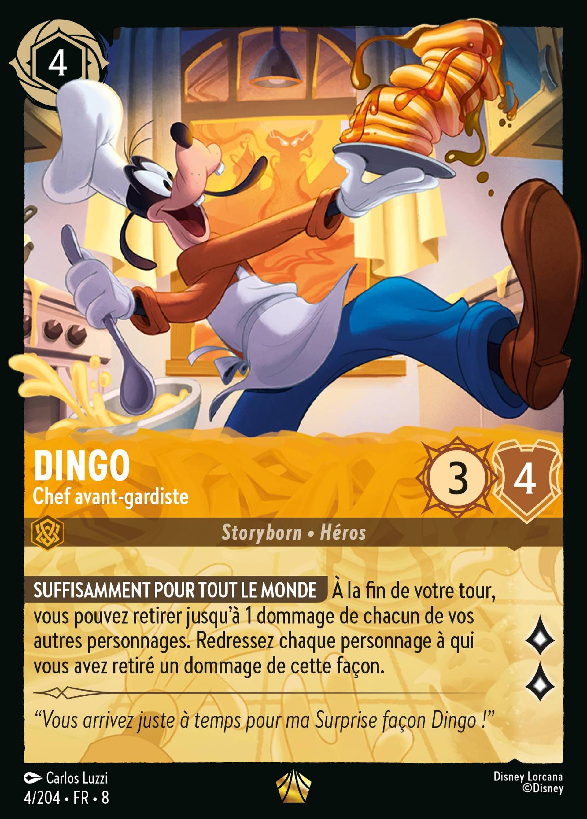 Dingo - Chef avant-gardiste — The Reign of Jafar — Lorcana