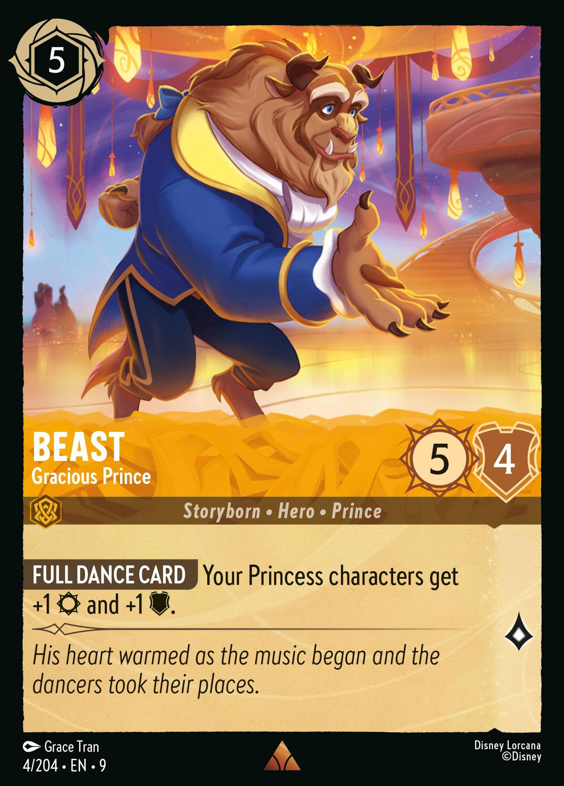 Beast - Gracious Prince — Fabled — Lorcana