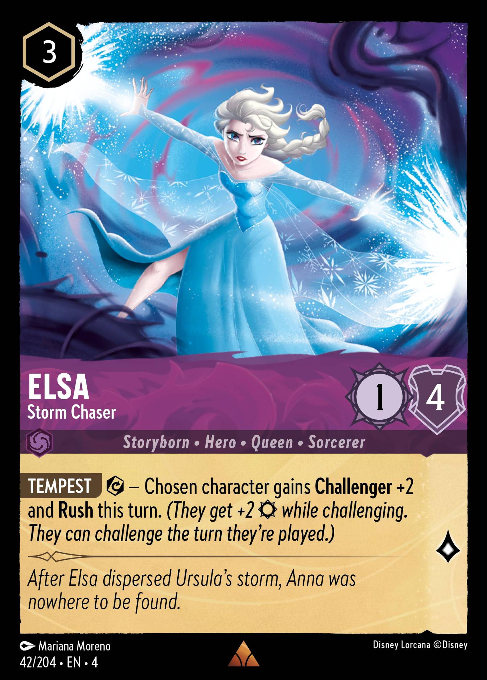 Elsa - Storm Chaser — Ursula's Return — Lorcana