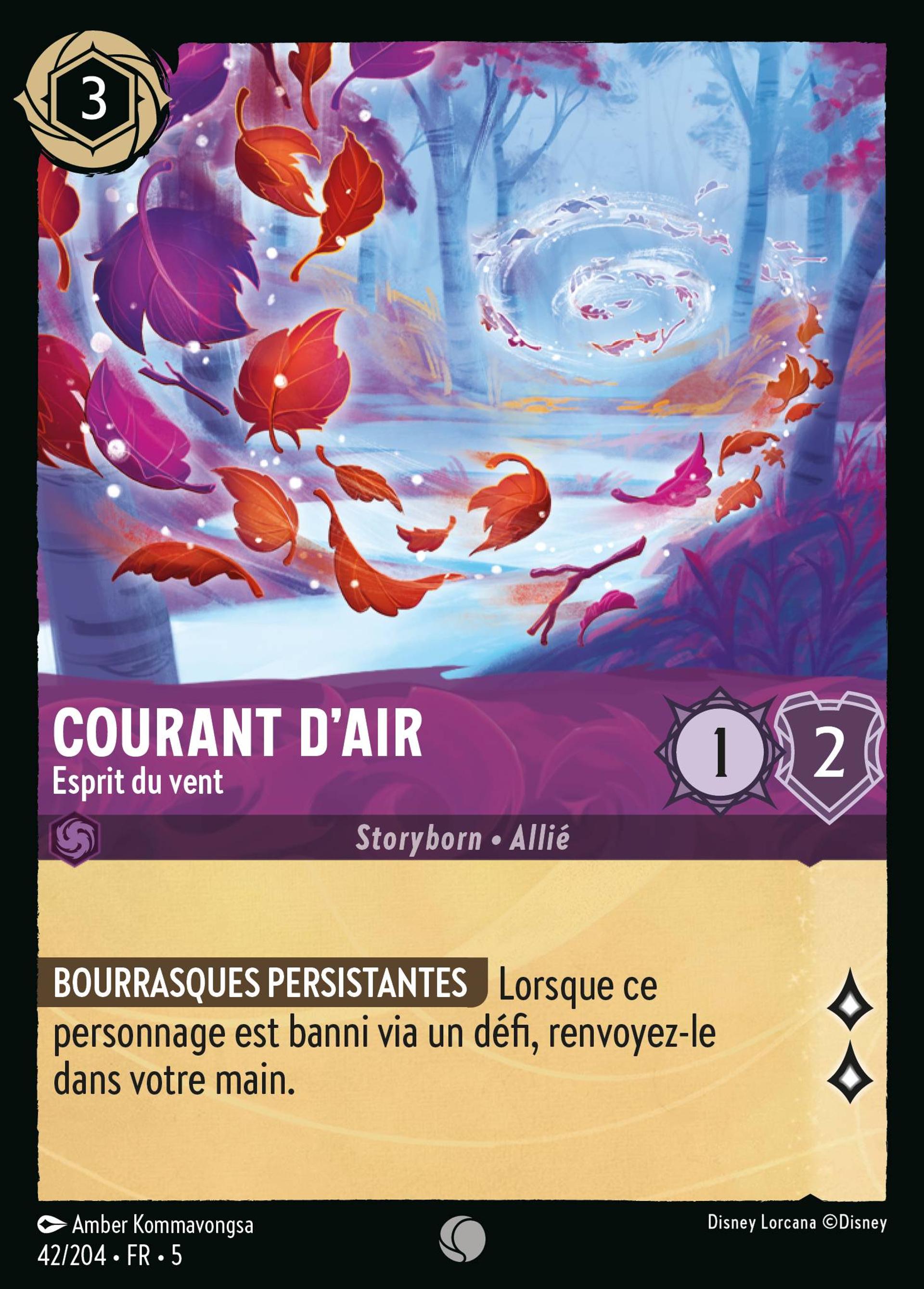 Courant d'Air - Esprit du vent — Shimmering Skies — Lorcana