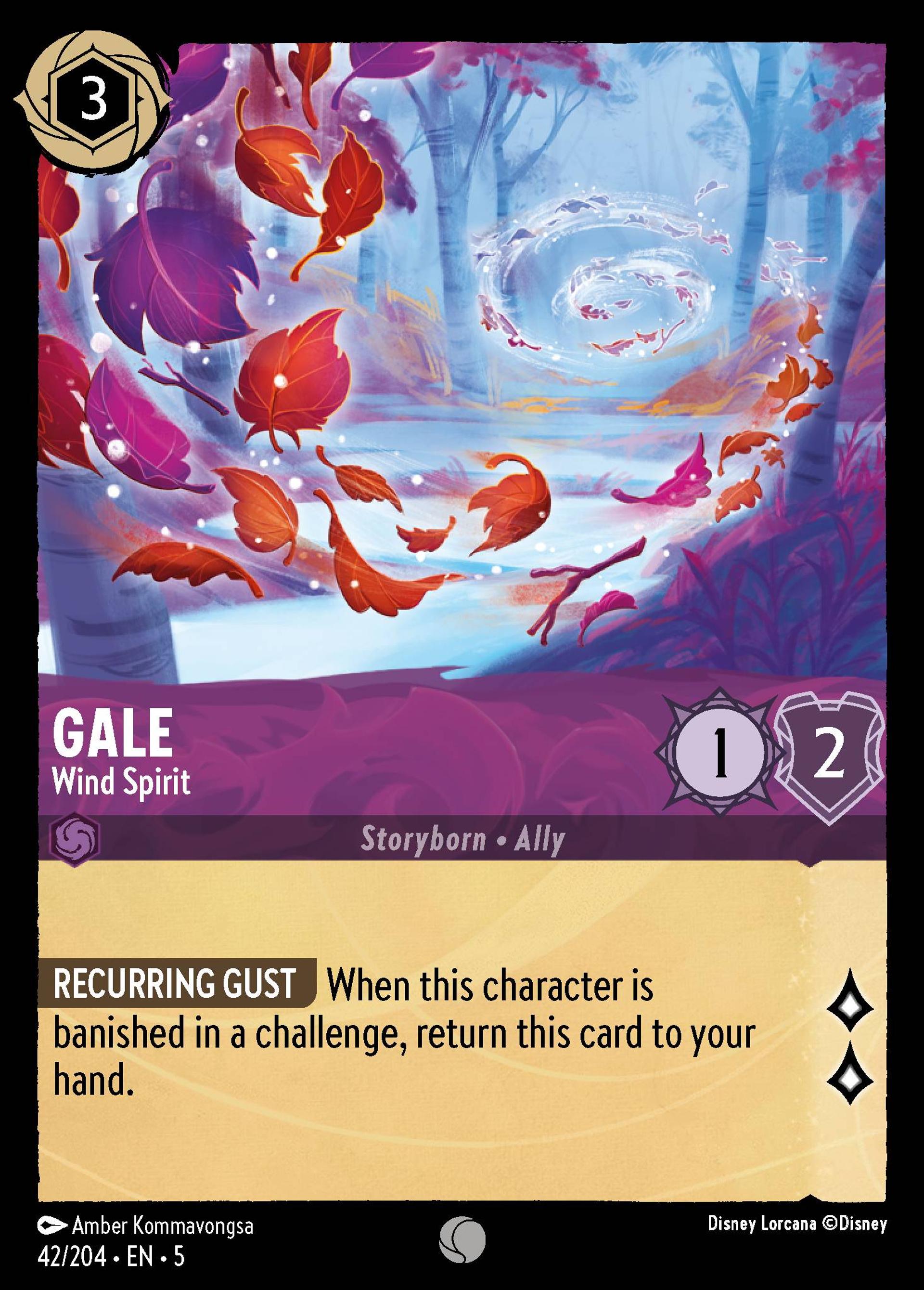Gale - Wind Spirit — Shimmering Skies — Lorcana