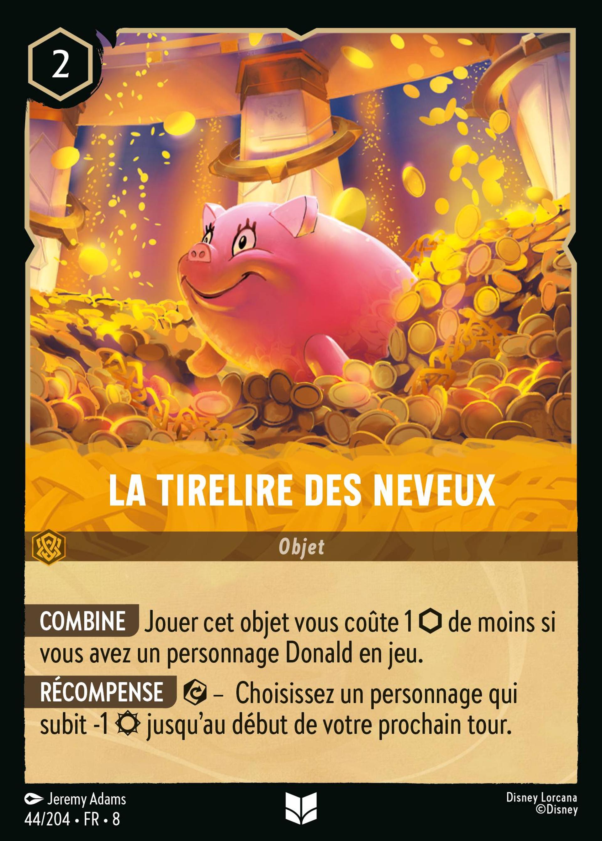 La tirelire des neveux — The Reign of Jafar — Lorcana