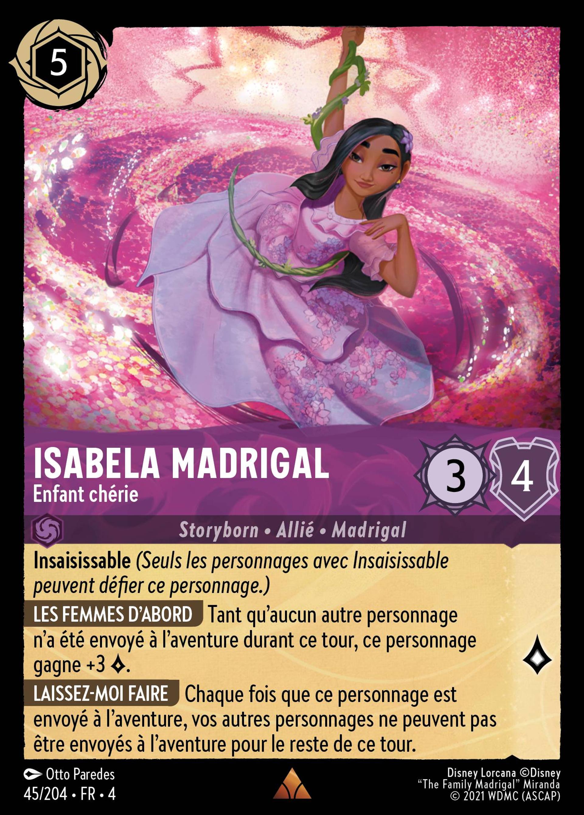 Isabela Madrigal - Enfant chérie — Ursula's Return — Lorcana