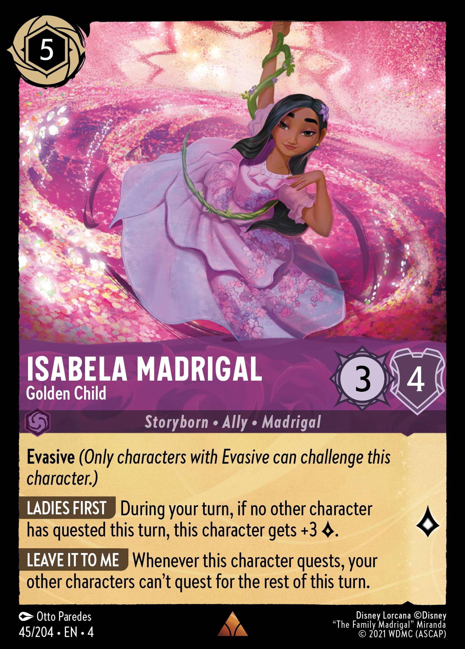 Isabela Madrigal - Golden Child — Ursula's Return — Lorcana