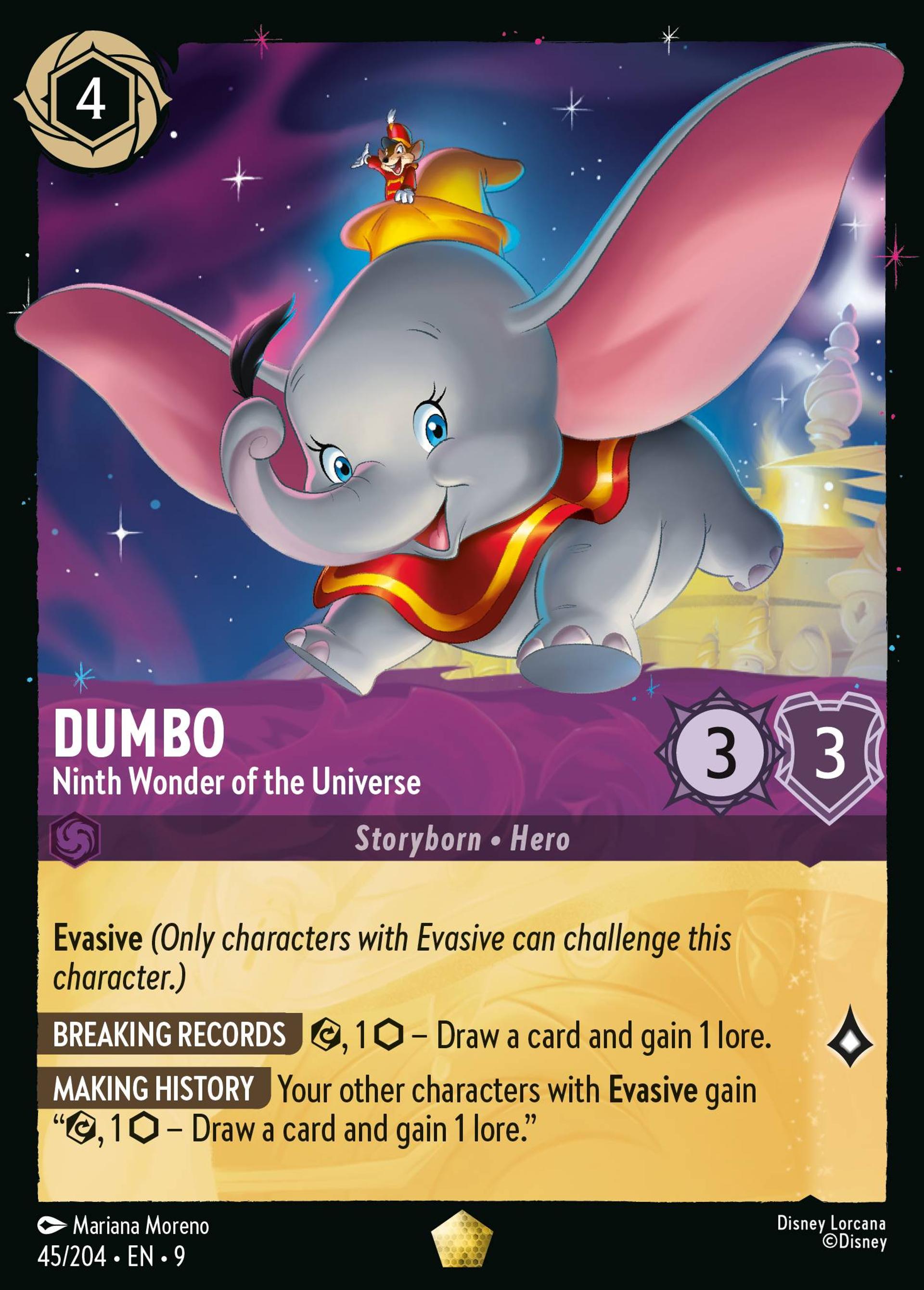 Dumbo - Ninth Wonder of the Universe — Fabled — Lorcana