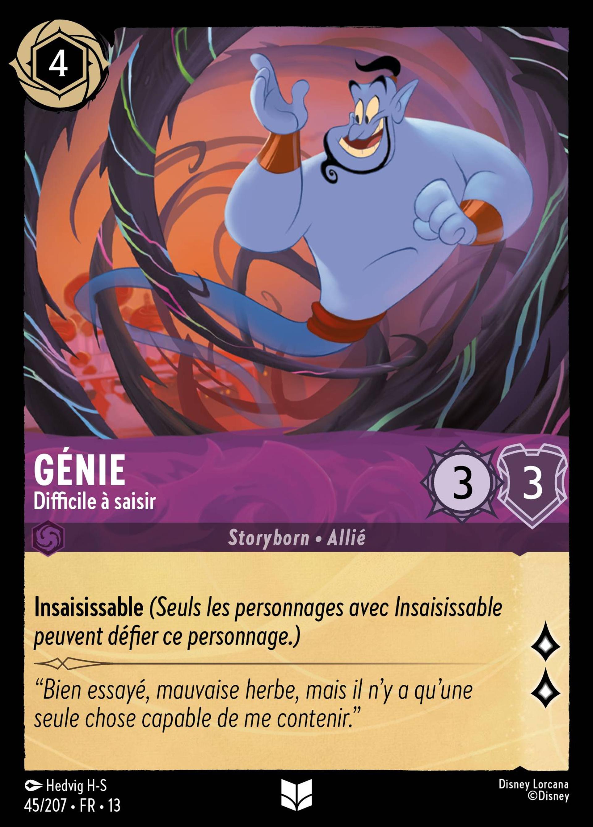 Génie - Difficile à saisir — Attack of the Vine! — Lorcana