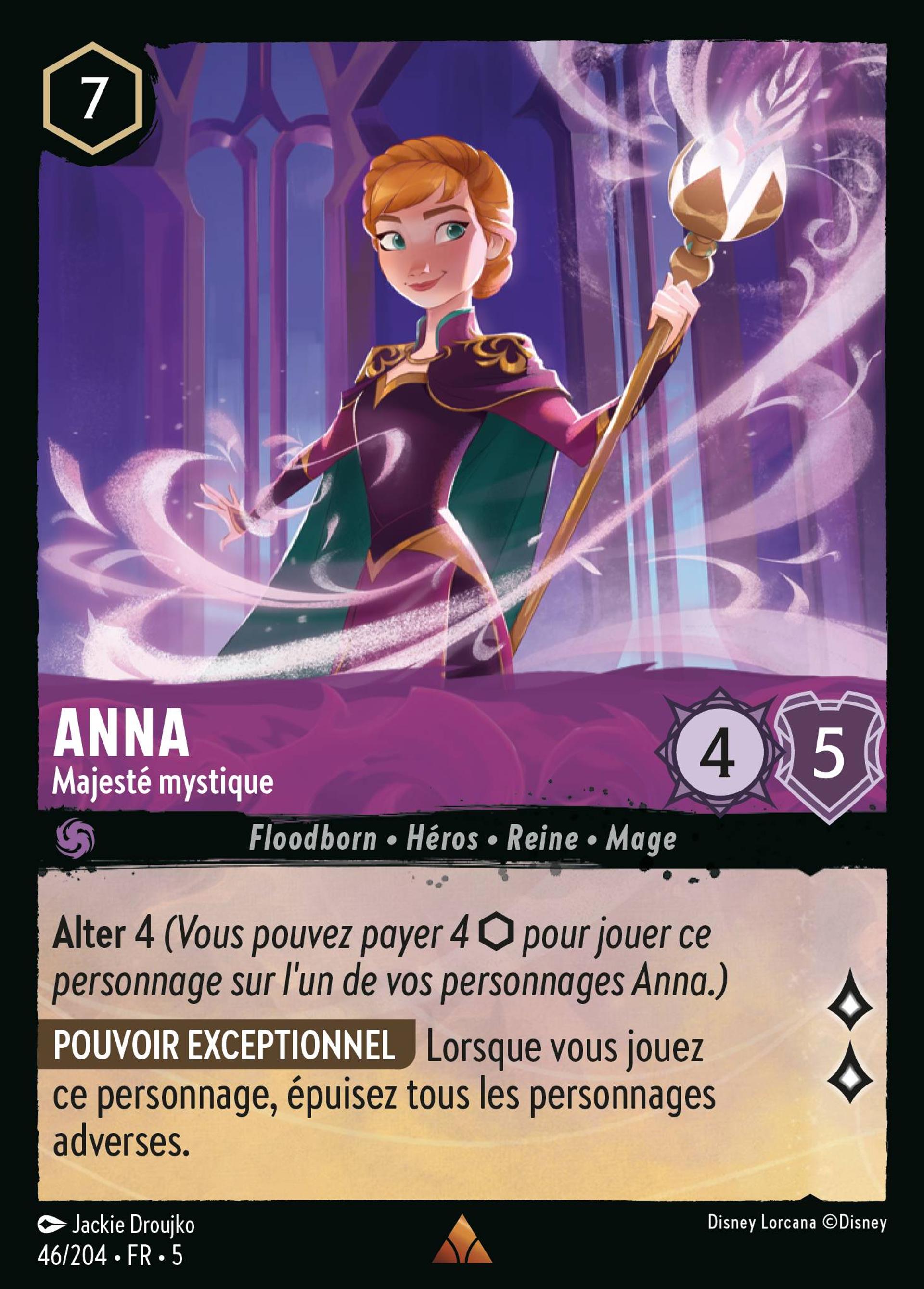 Anna - Majesté mystique — Shimmering Skies — Lorcana