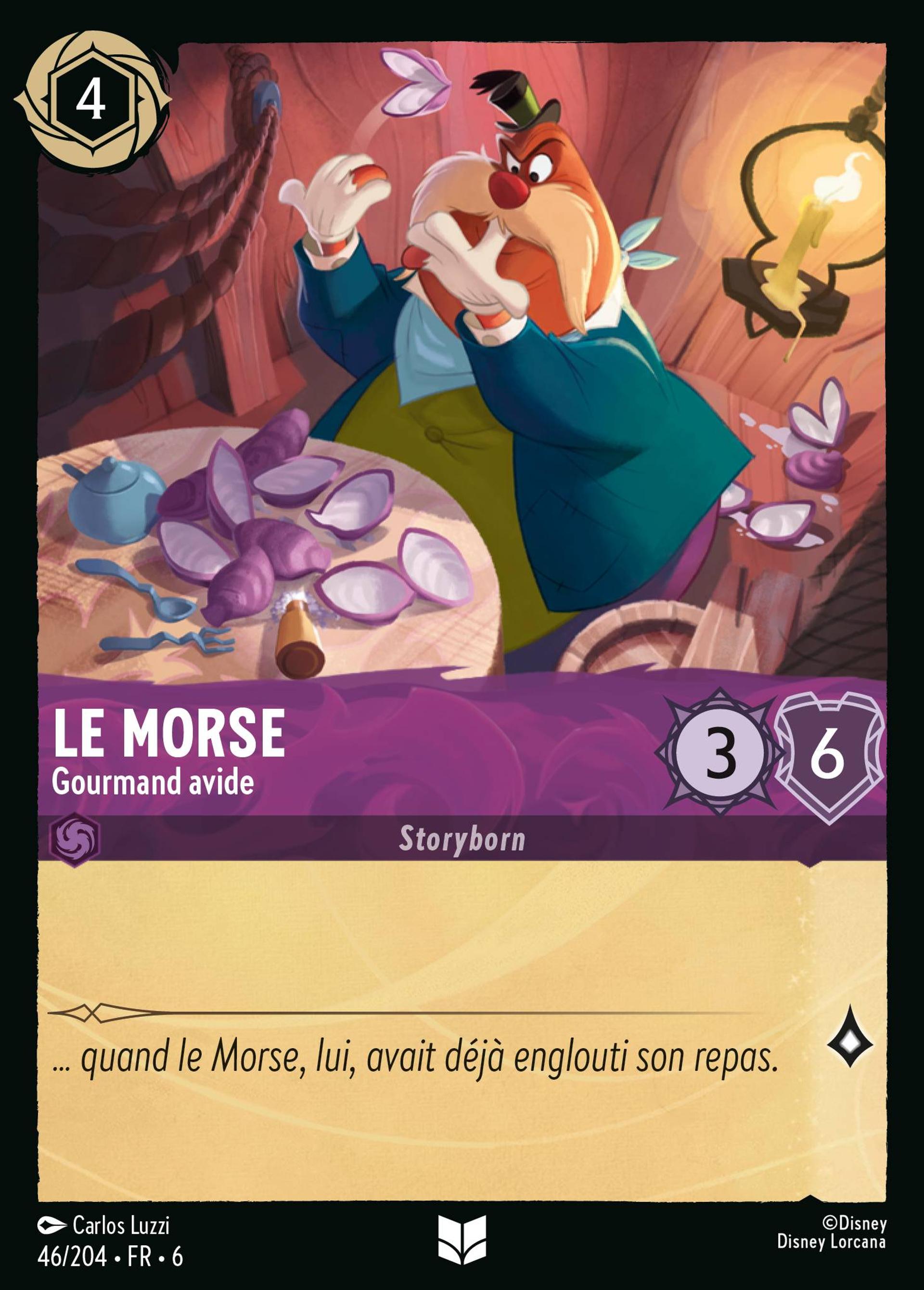 Le Morse - Gourmand avide — Azurite Sea — Lorcana
