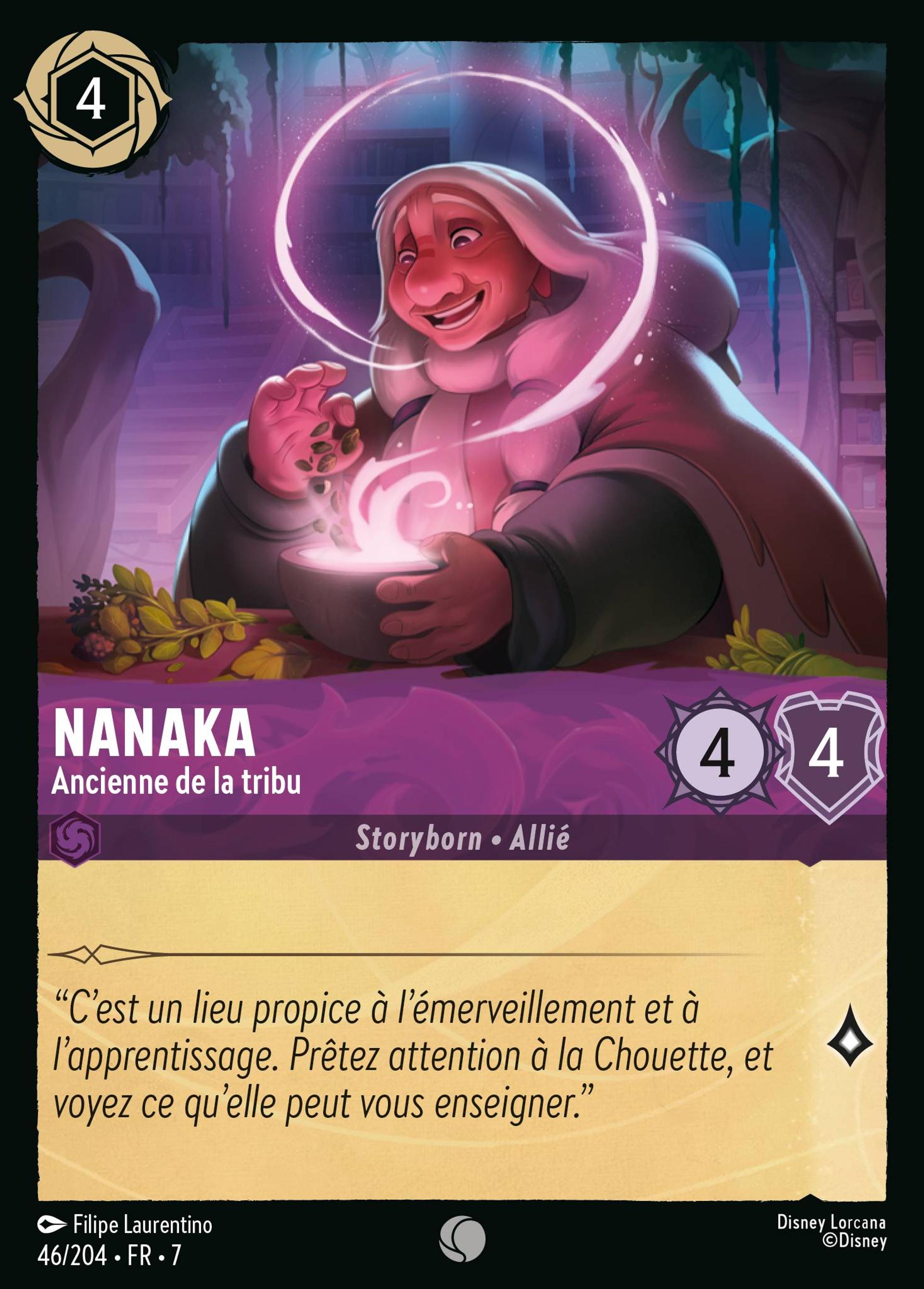 Nanaka - Ancienne de la tribu — Archazia's Island — Lorcana
