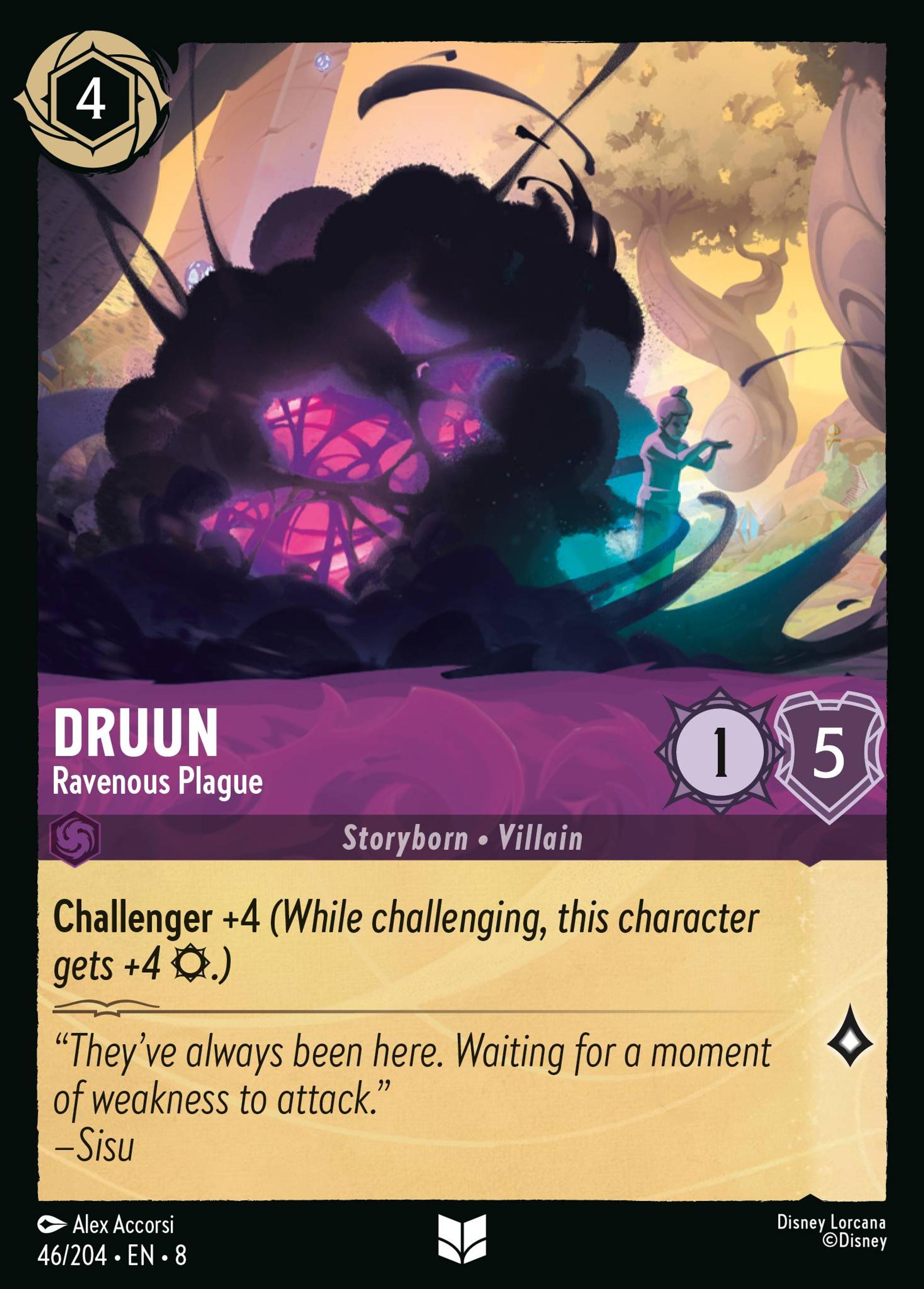 Druun - Fléau vorace — The Reign of Jafar — Lorcana