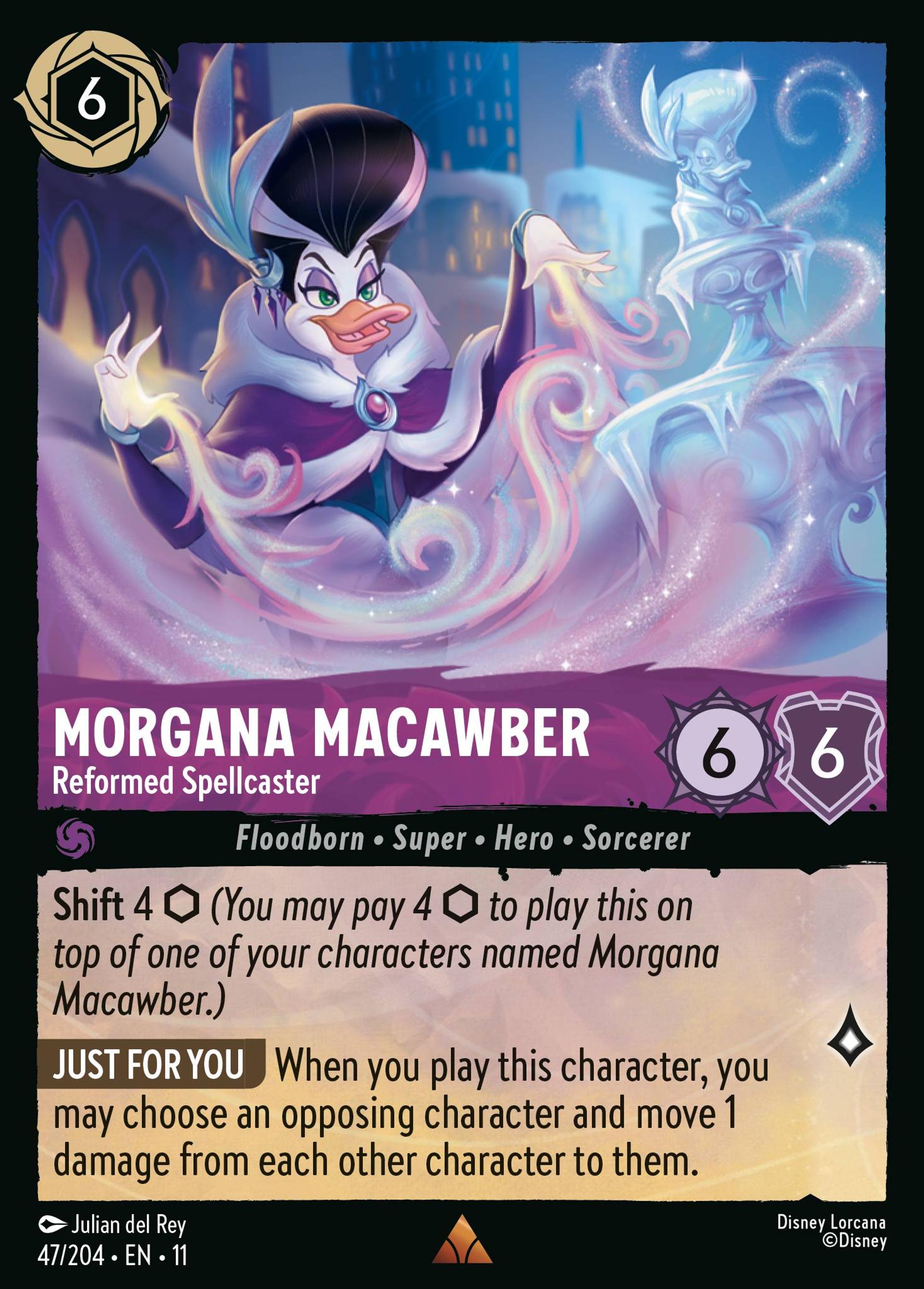 Morgana Macawber - Reformed Spellcaster — Winterspell — Lorcana