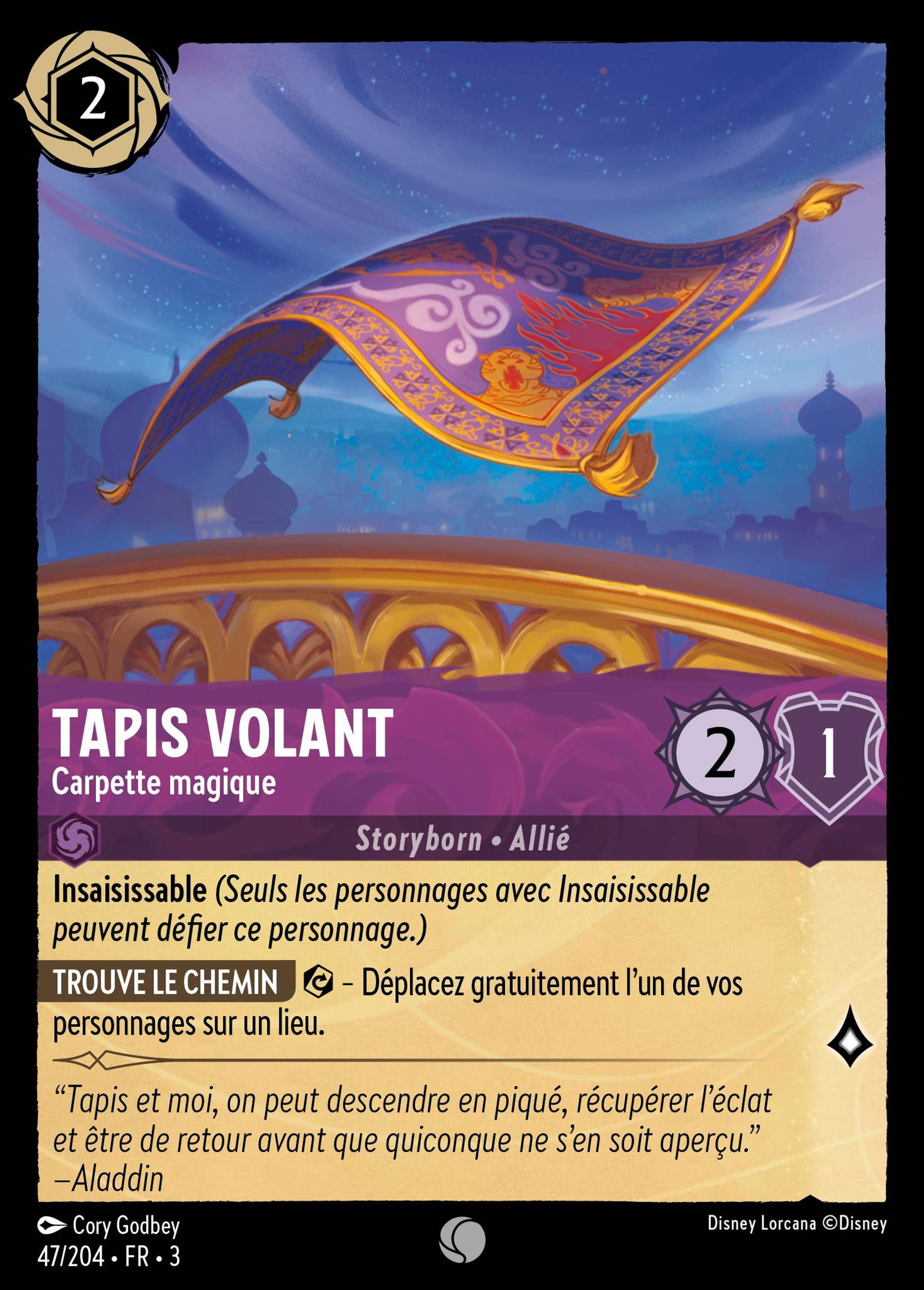 Tapis volant - Carpette magique — Into the Inklands — Lorcana