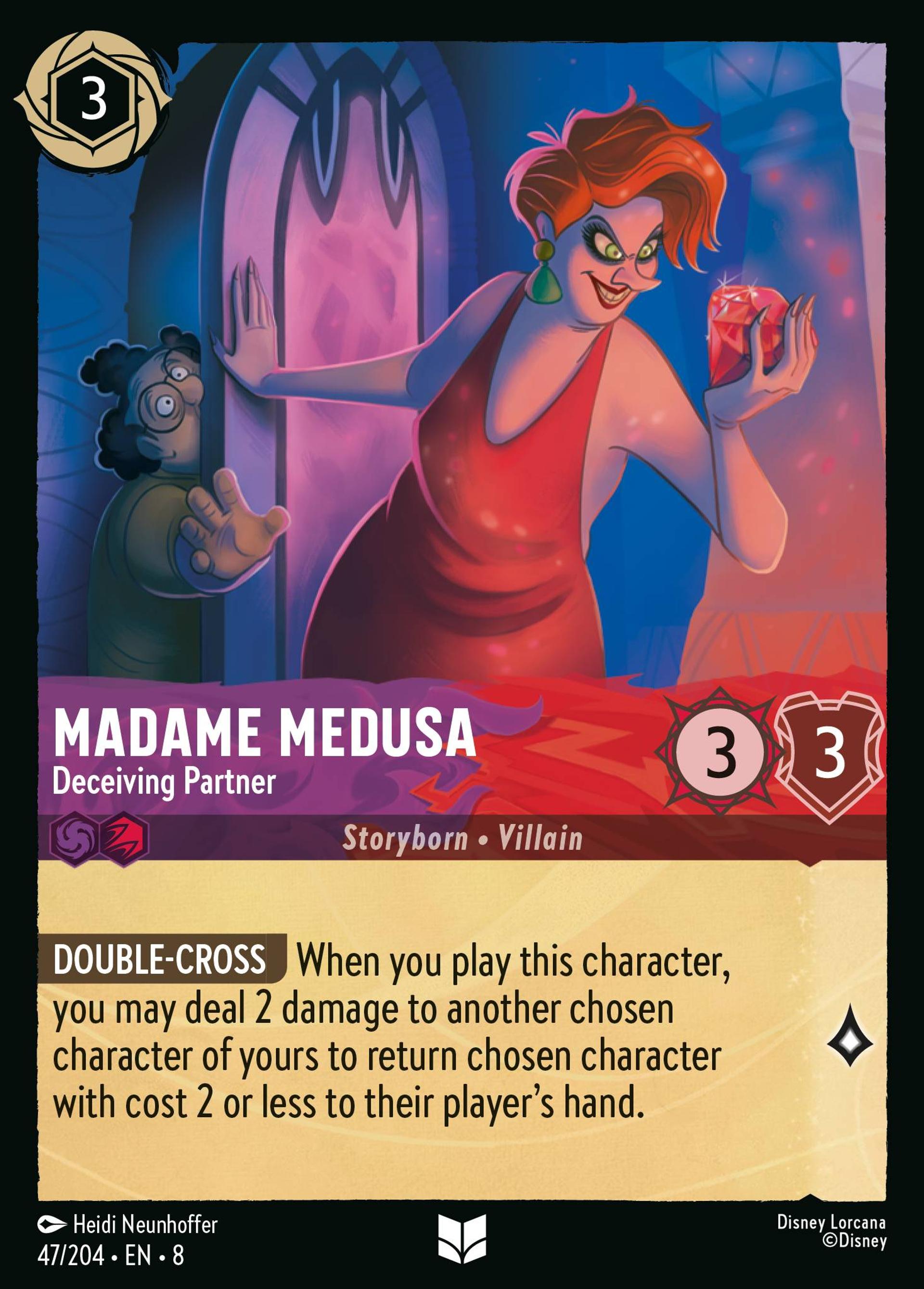Madame Médusa - Partenaire perfide — The Reign of Jafar — Lorcana