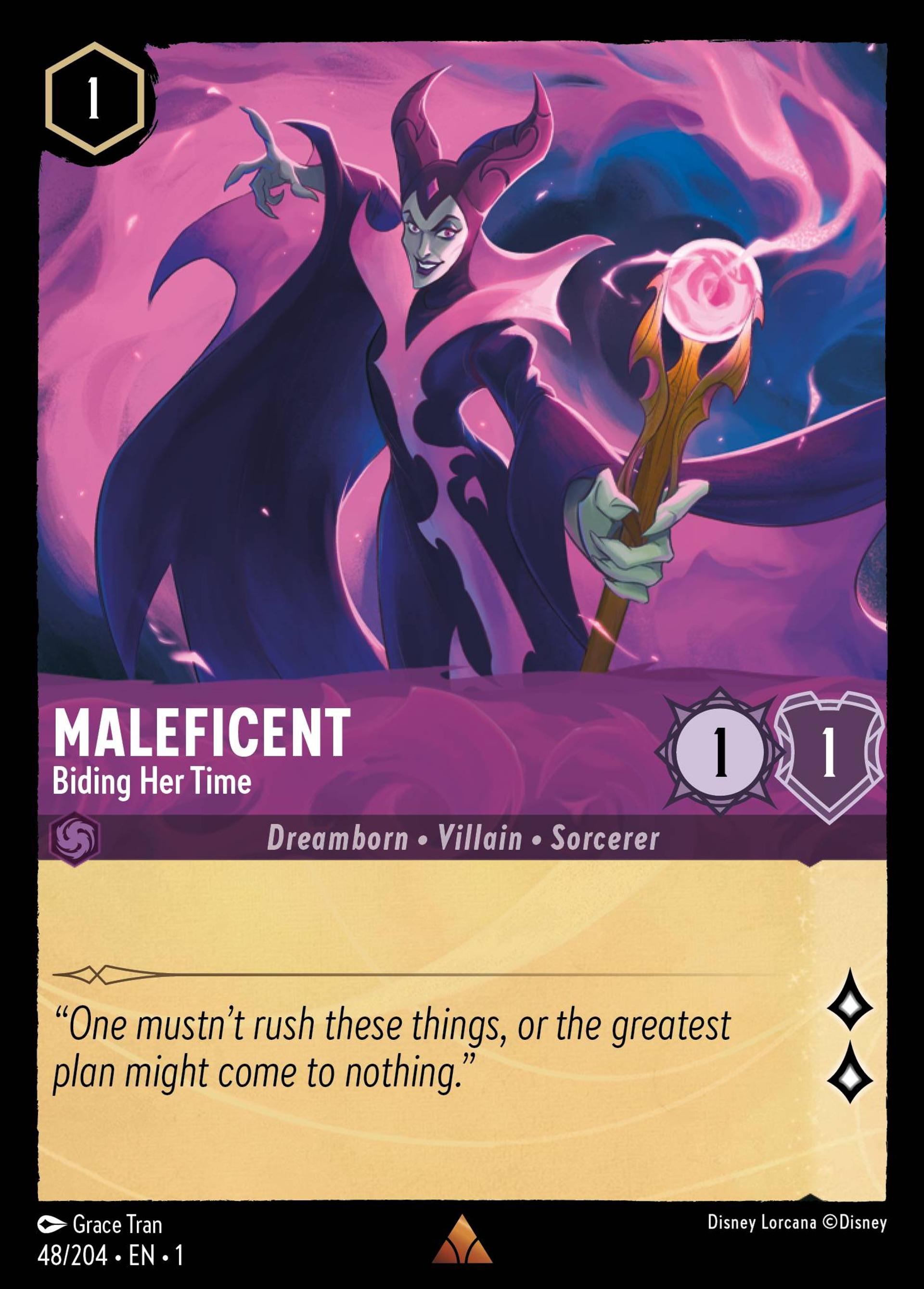 Maleficent - Biding Her Time — The First Chapter — Lorcana