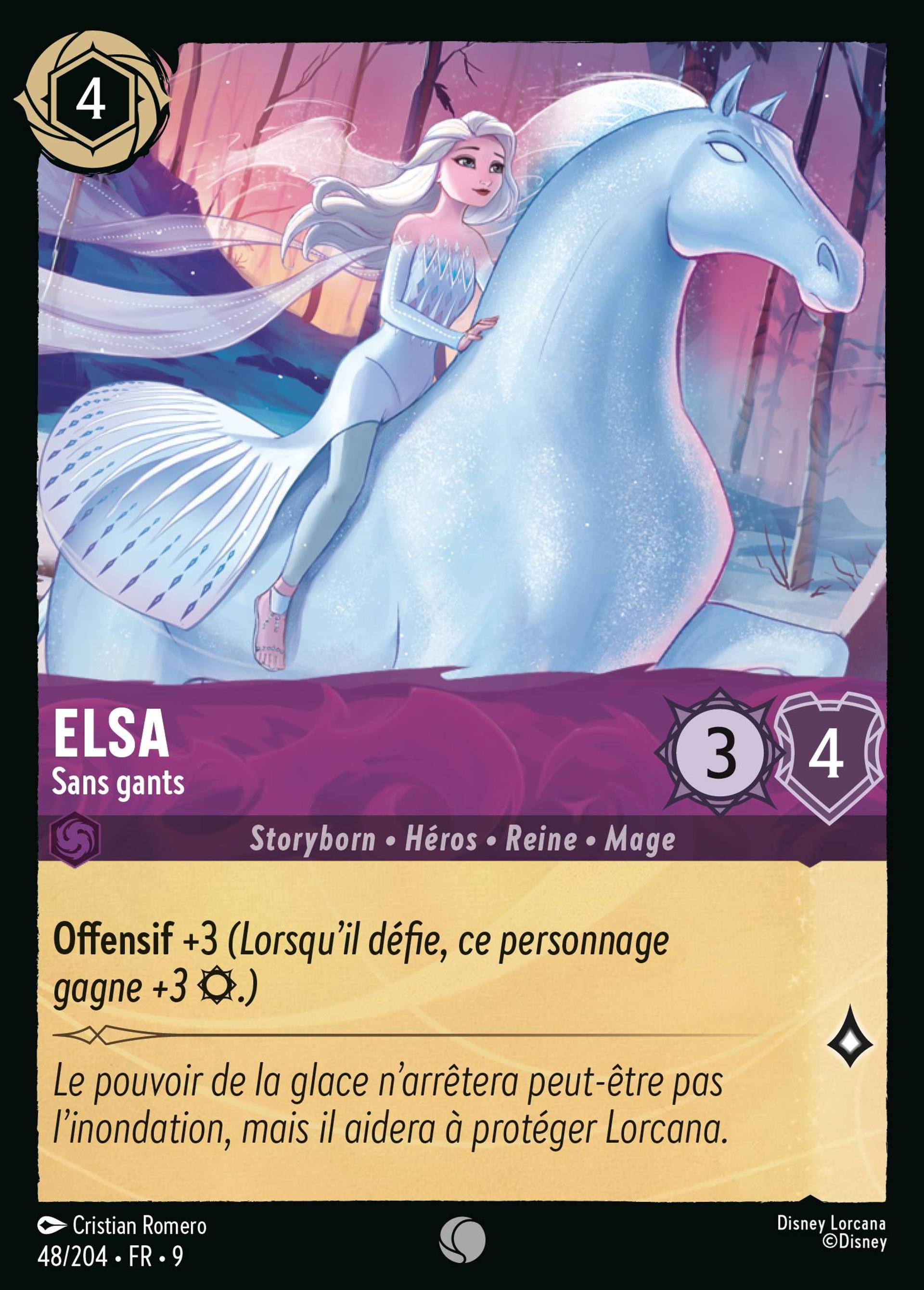 Elsa - Sans gants — Fabled — Lorcana