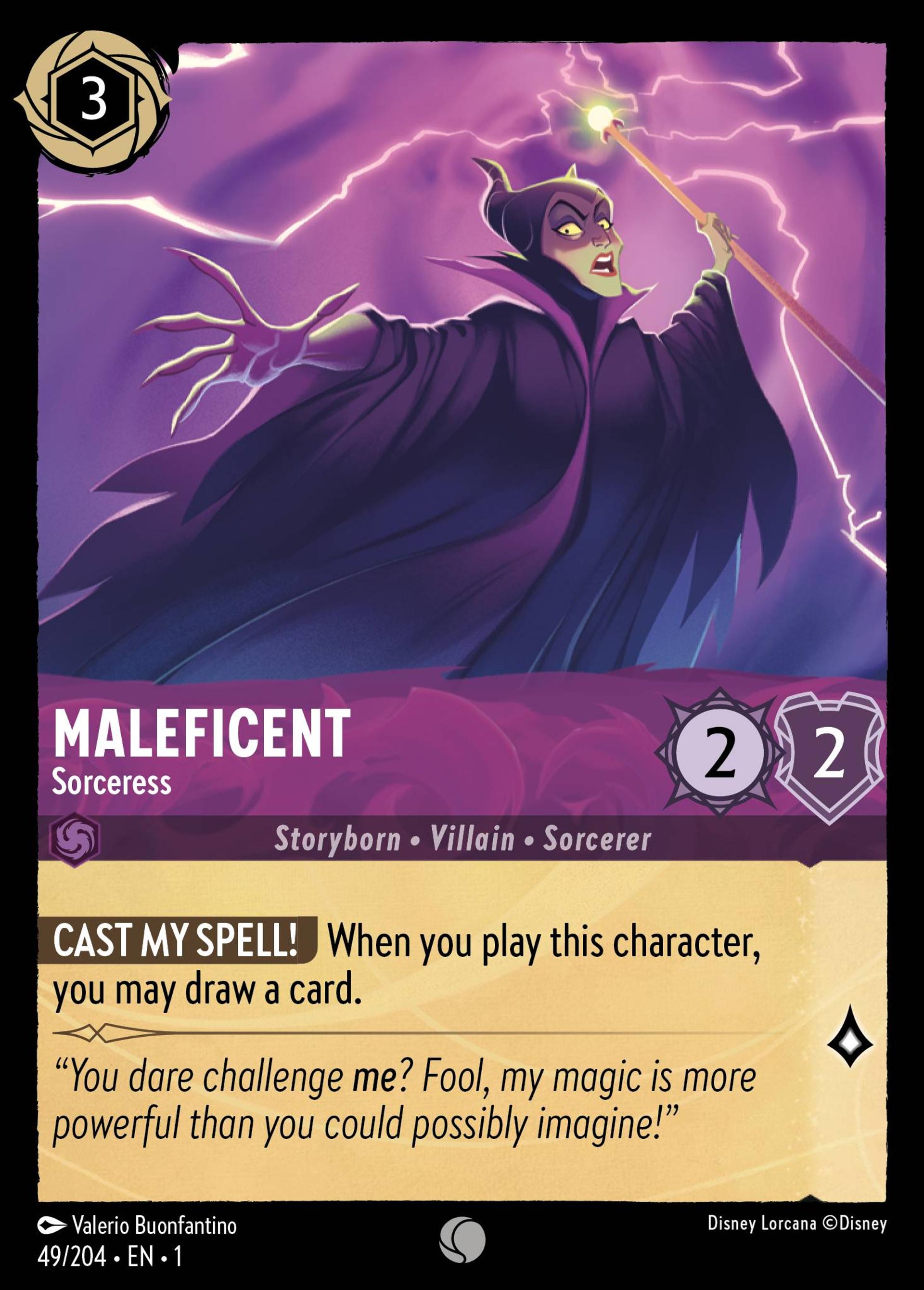 Maleficent - Sorceress — The First Chapter — Lorcana