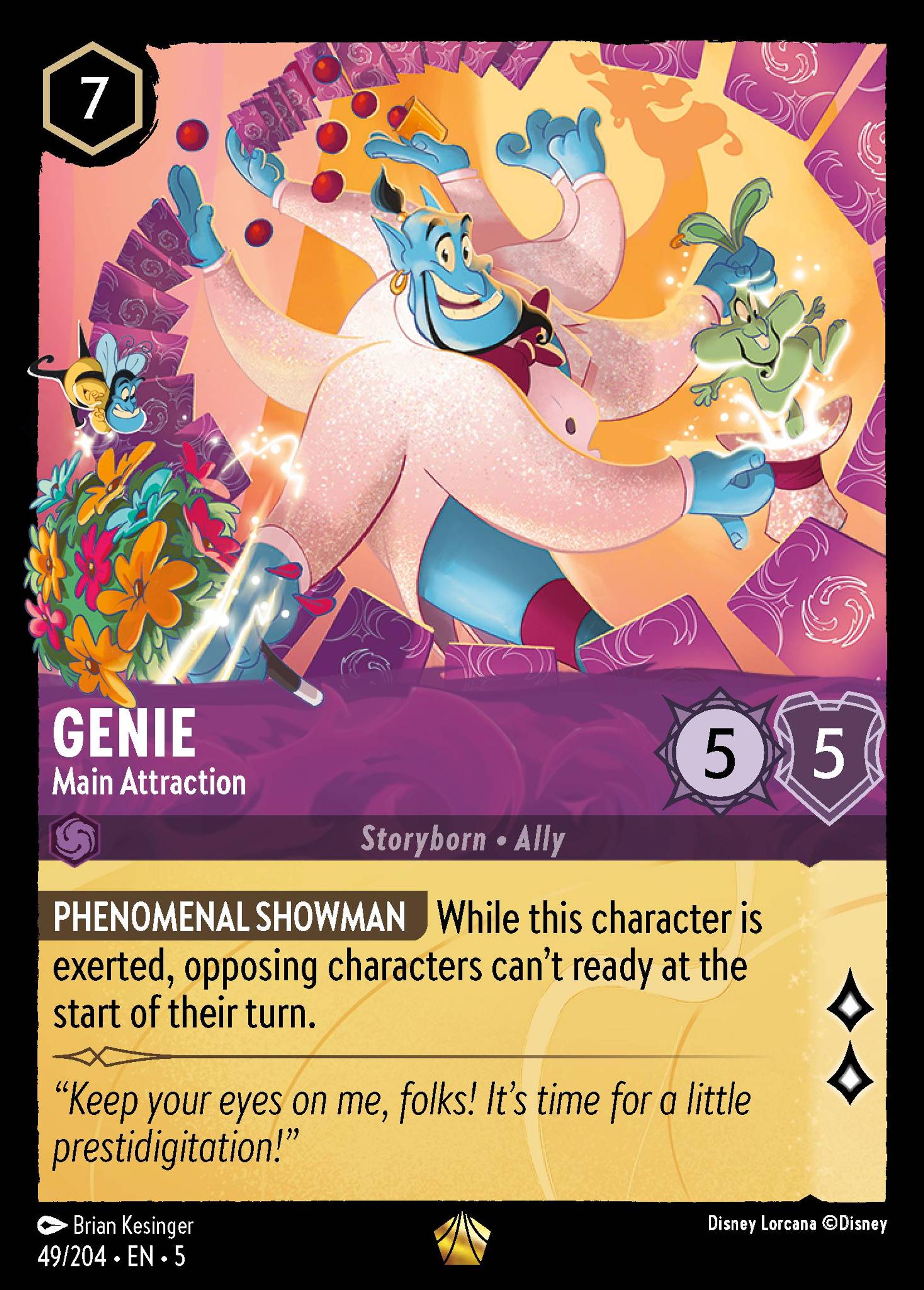 Génie - Clou du spectacle — Shimmering Skies — Lorcana