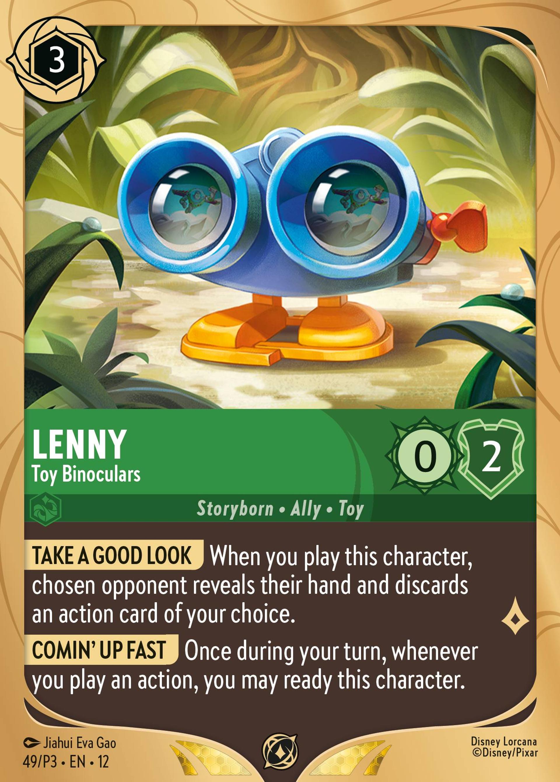 Lenny - Toy Binoculars — Promos - Year 3 — Lorcana