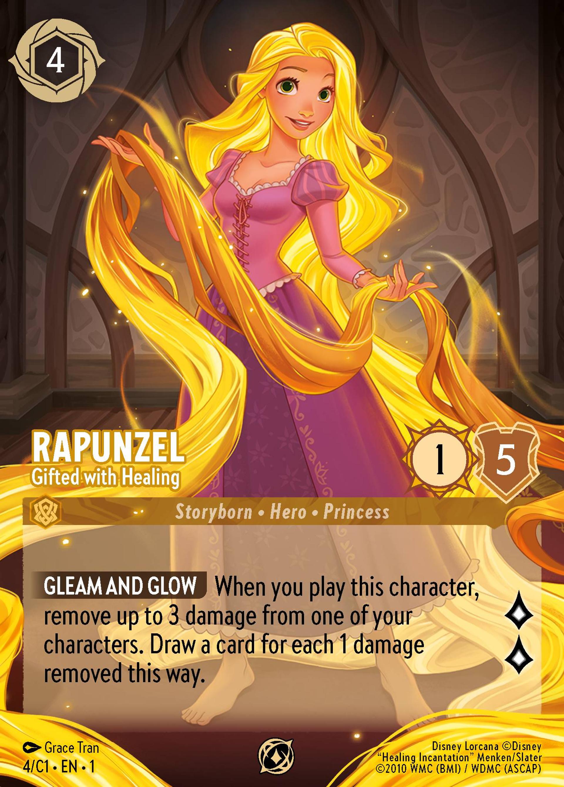 Rapunzel - Gifted with Healing — Challenge Promos — Lorcana