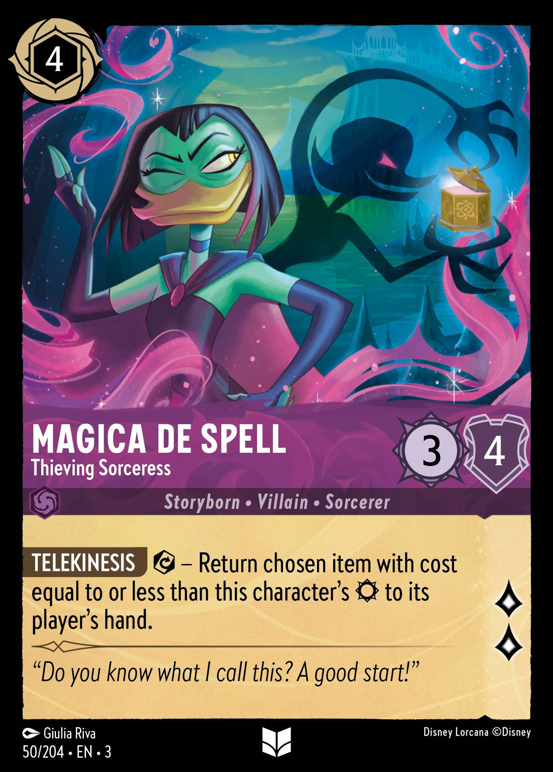 Magica De Spell - Thieving Sorceress — Into the Inklands — Lorcana