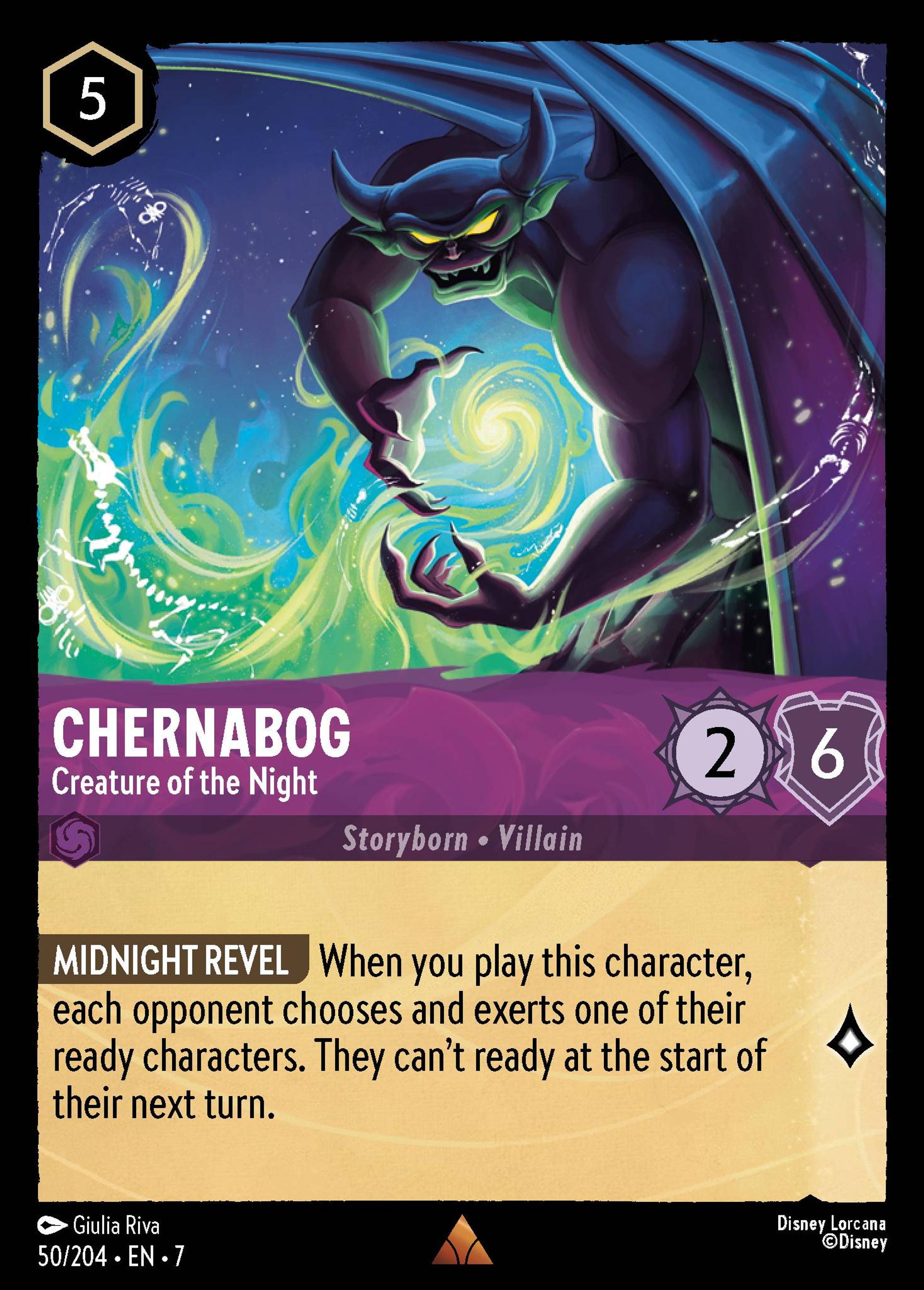Chernabog - Créature de la nuit — Archazia's Island — Lorcana