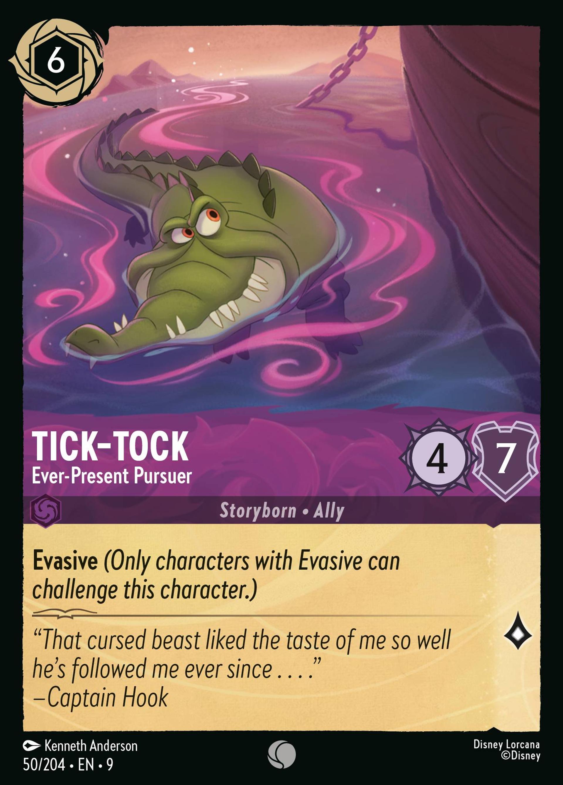 Tick-Tock - Ever-Present Pursuer — Fabled — Lorcana