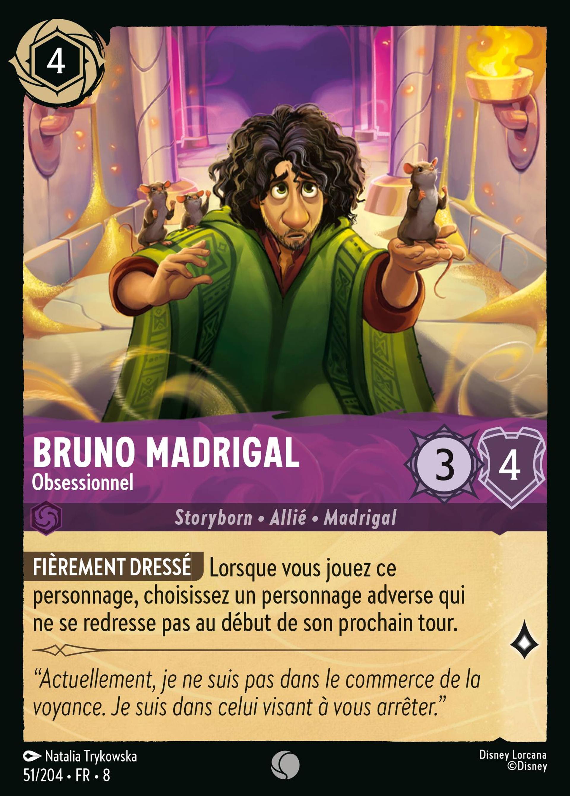 Bruno Madrigal - Obsessionnel — The Reign of Jafar — Lorcana