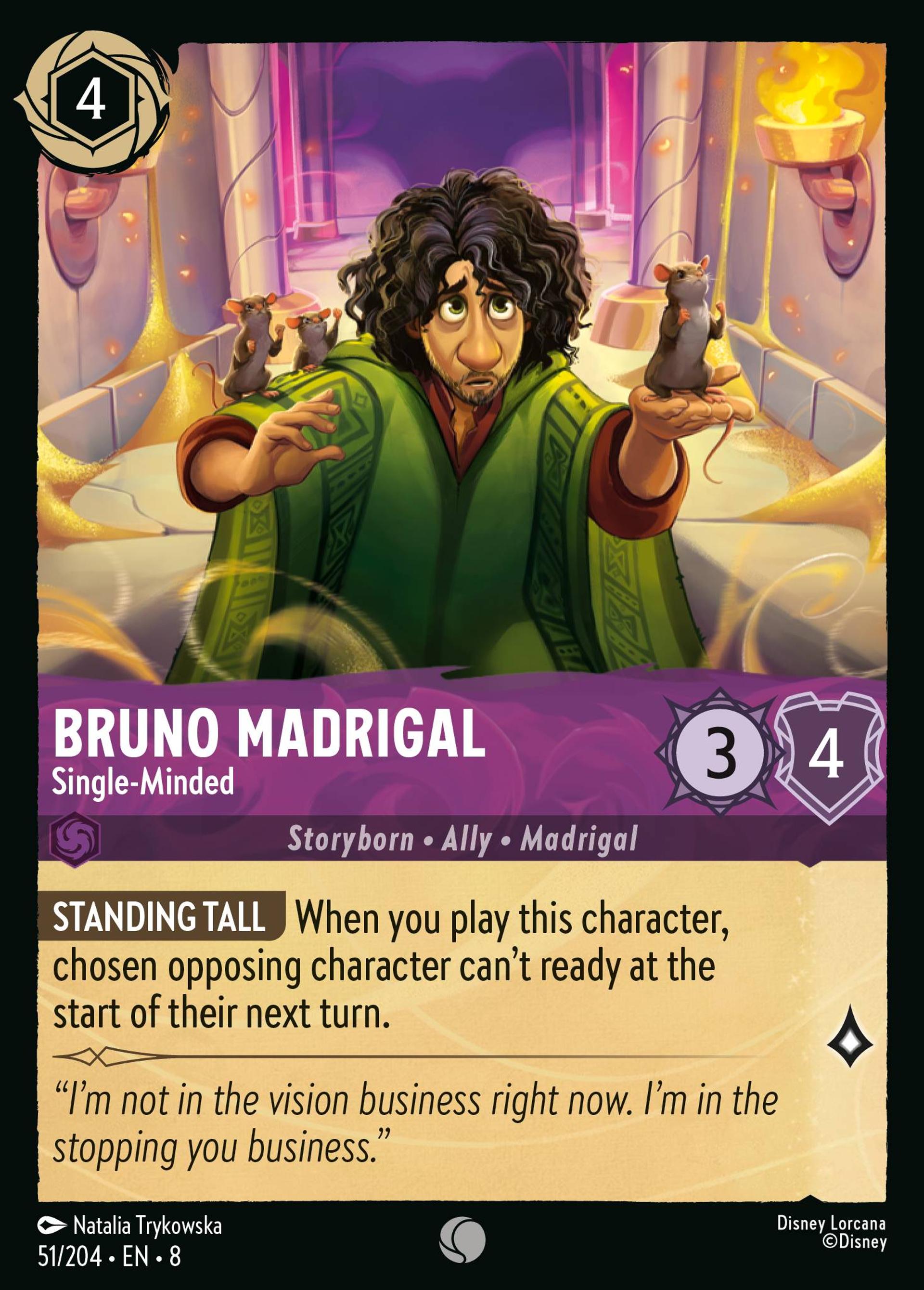 Bruno Madrigal - Obsessionnel — The Reign of Jafar — Lorcana