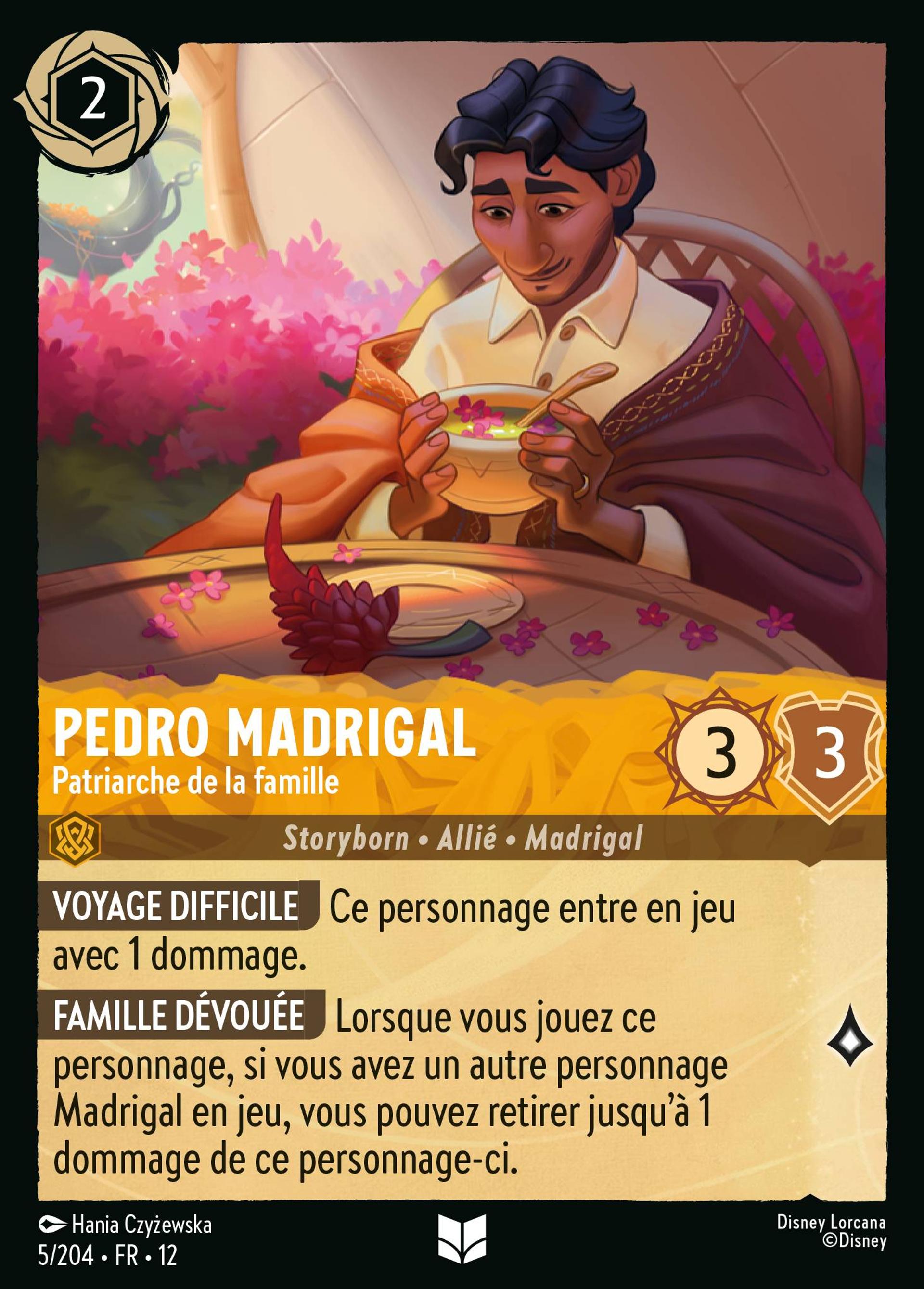 Pedro Madrigal - Patriarche de la famille — Wilds Unknown — Lorcana