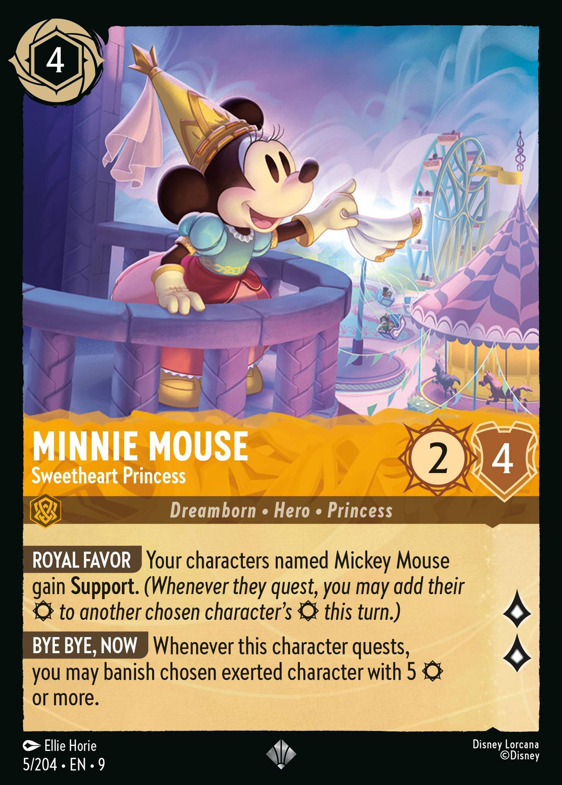 Minnie Mouse - Sweetheart Princess — Fabled — Lorcana