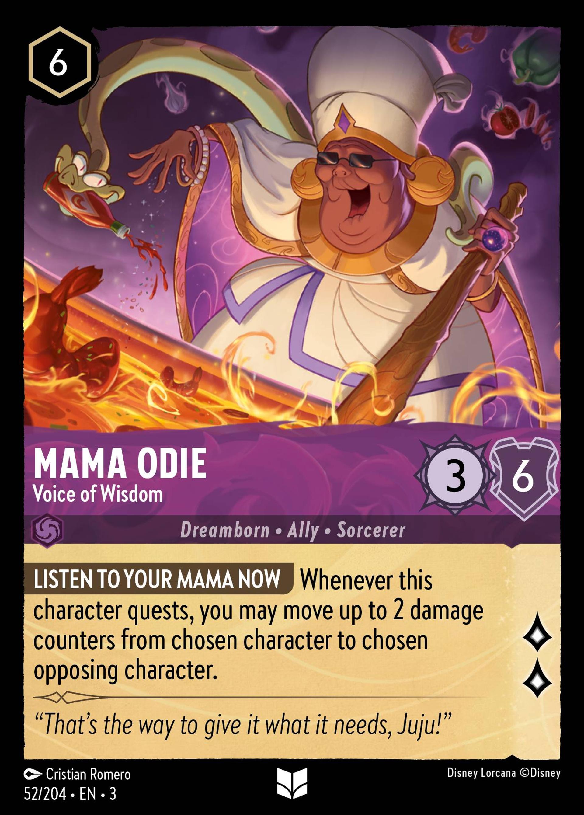 Mama Odie - Voice of Wisdom — Into the Inklands — Lorcana