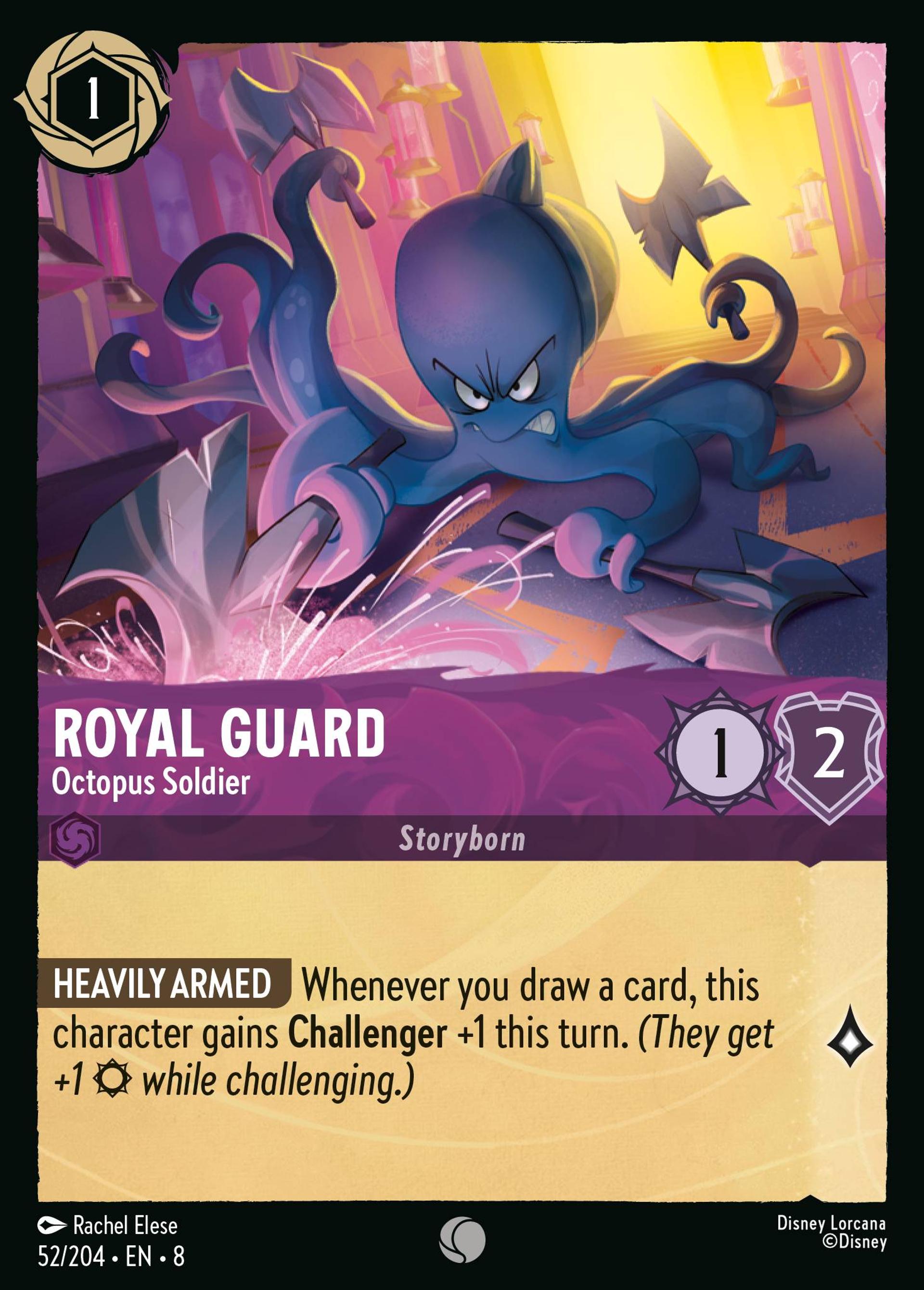Garde royal - Soldat pieuvre — The Reign of Jafar — Lorcana