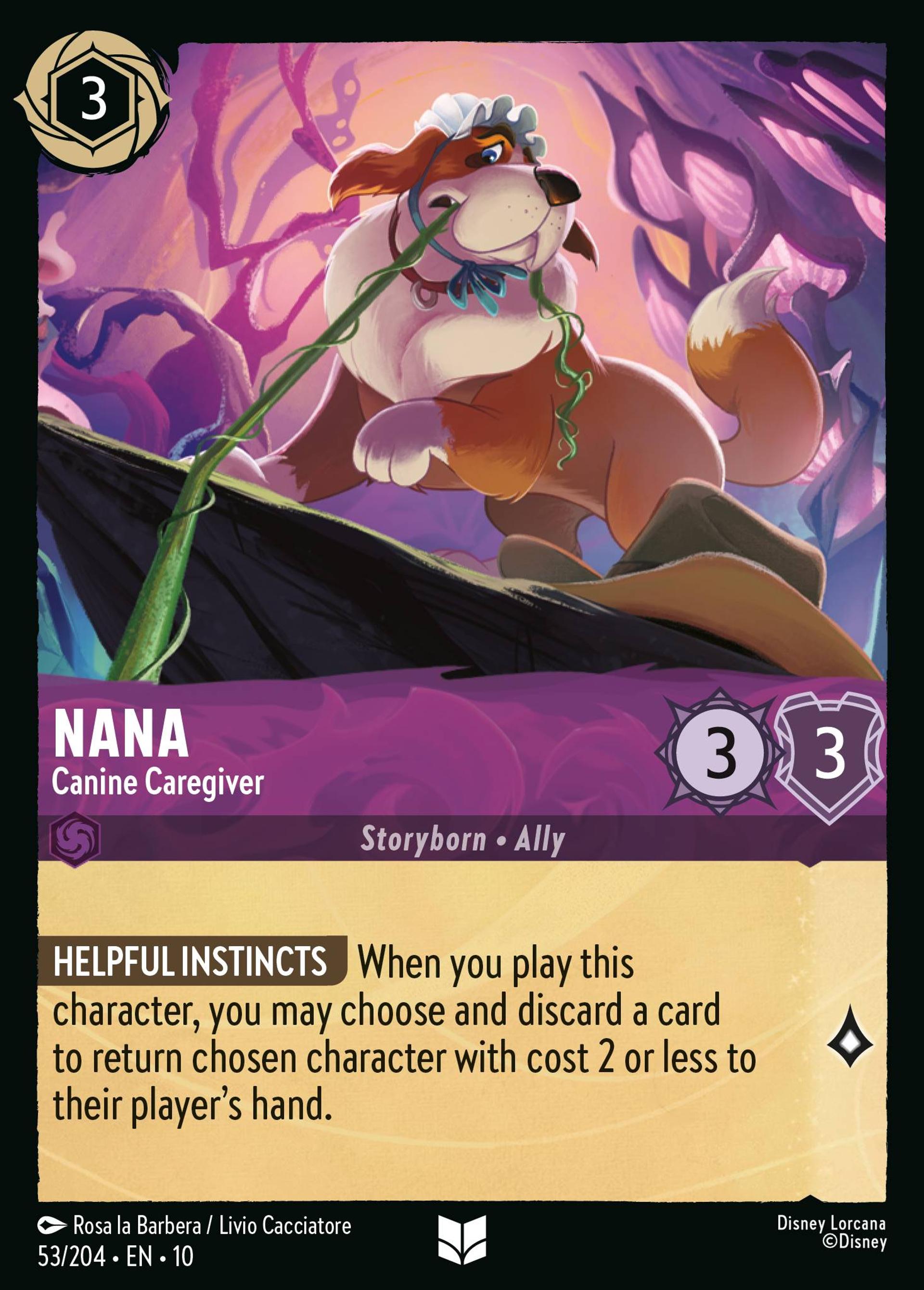 Nana - Canine Caregiver — Whispers in the Well — Lorcana