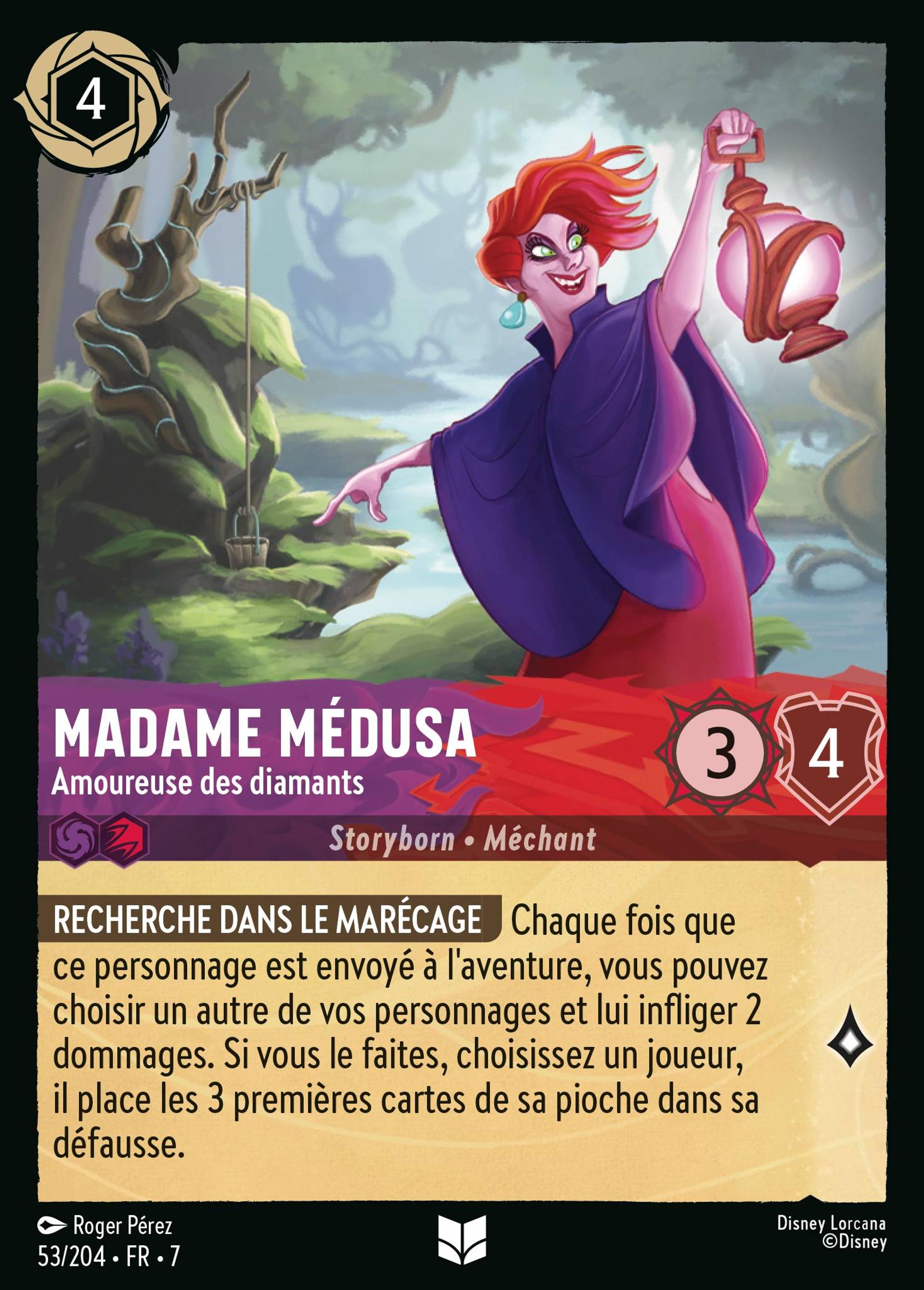 Madame Médusa - Amoureuse des diamants — Archazia's Island — Lorcana