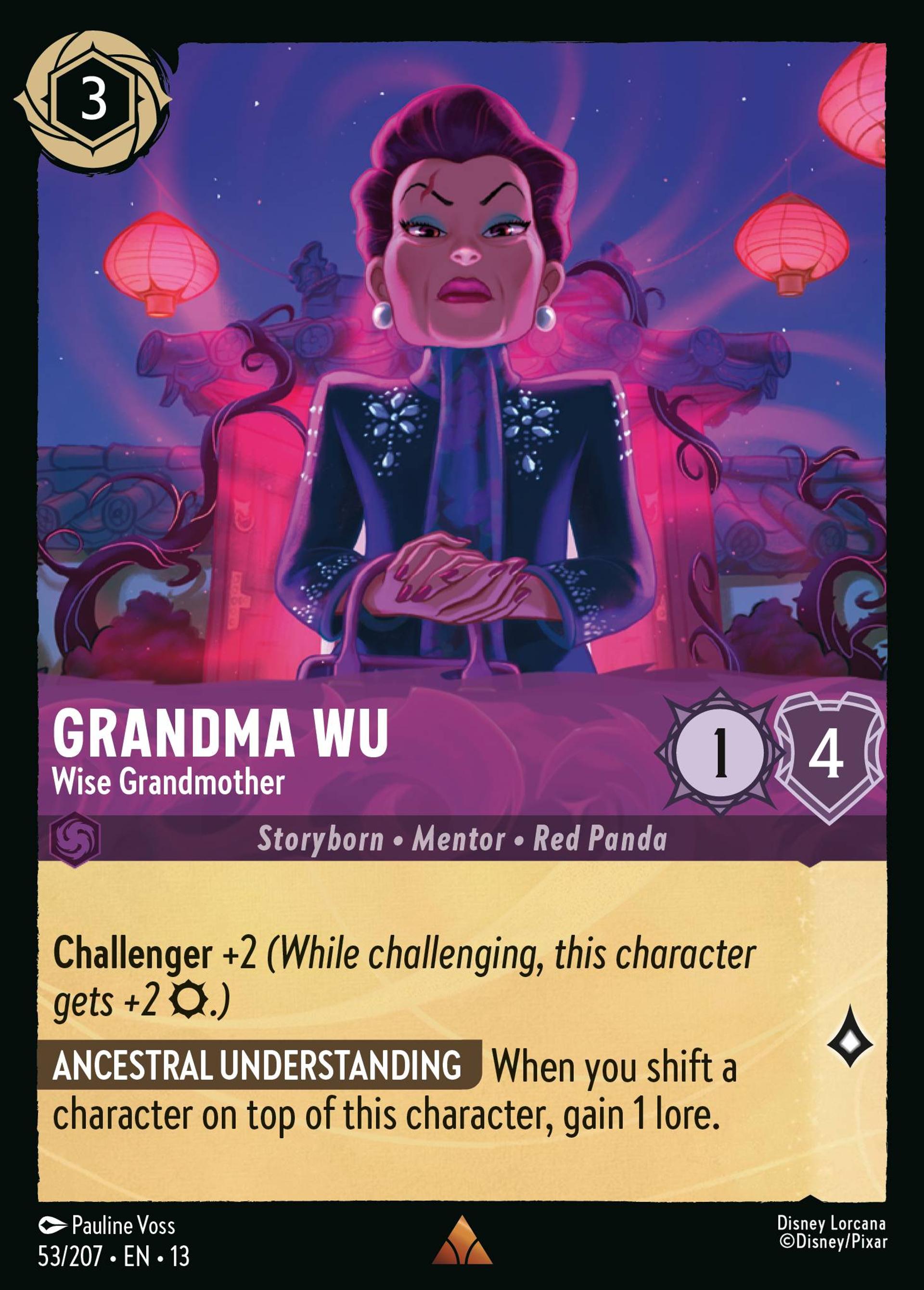 Grandma Wu - Wise Grandmother — Attack of the Vine! — Lorcana